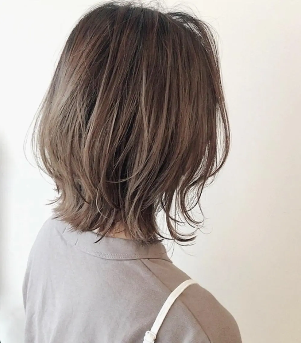 ミディアム 鬼頭 洋吏のヘアスタイル