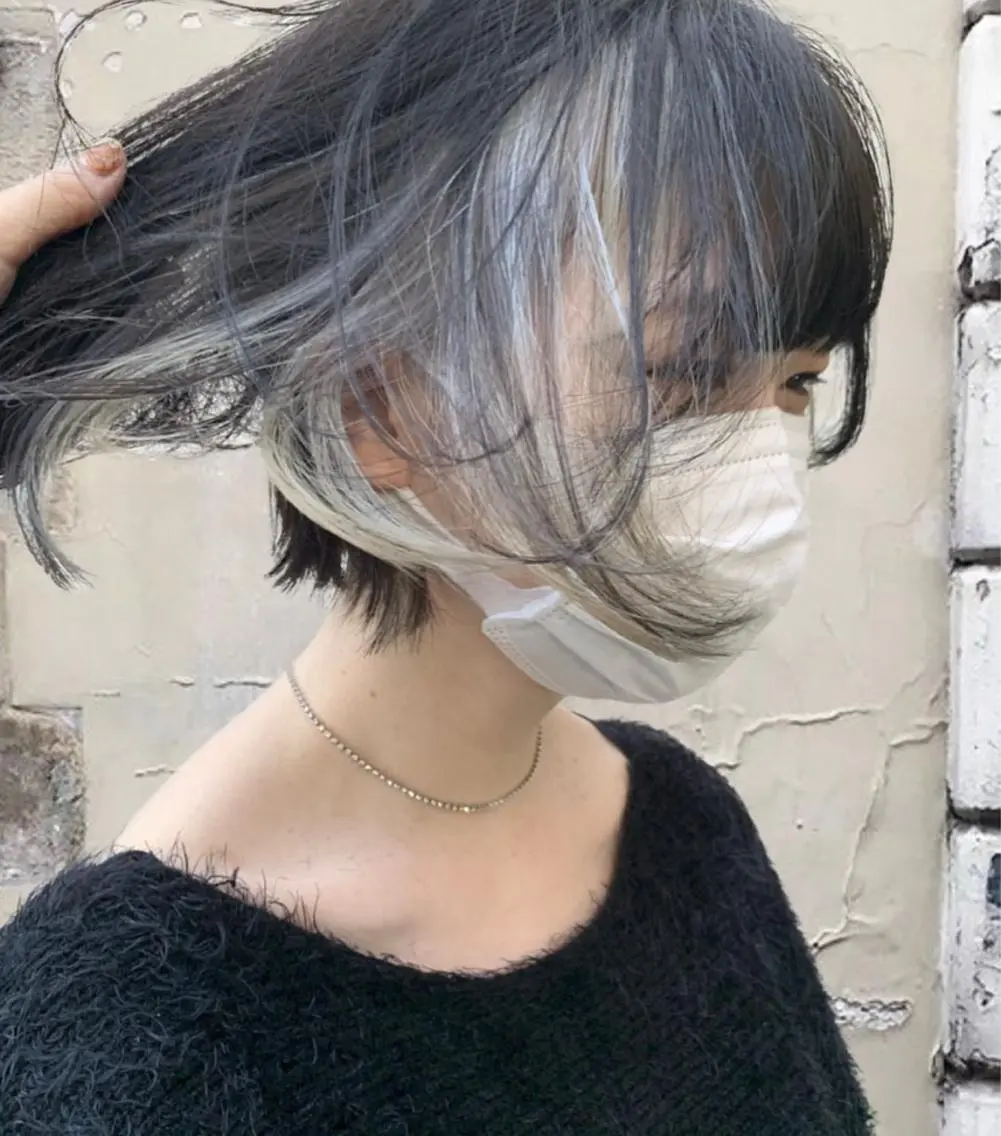 ミディアム カラー カット ヘアカラー トリートメント 🫧ハイトーン✨格安 より質💐マンツーマのヘアスタイル