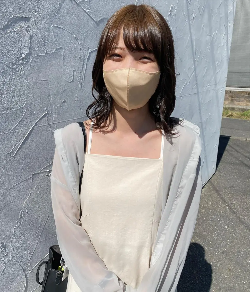 ミディアム カラー カット ヘアカラー 🌿‬Hanon 藤井よし乃🌿‬のヘアスタイル