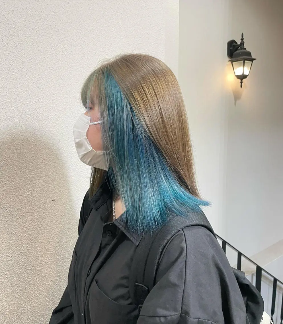 ショート カラー メンズ メンズブリーチ メンズハイトーン メンズインナーカラー ベージュカラー ブリーチ 🩷Eny terrace🩷のヘアスタイル