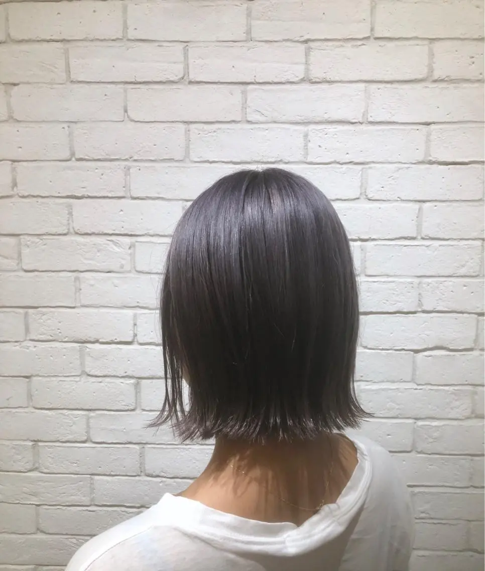 ミディアム カラーアンドケアリタ kitamuuuのヘアスタイル