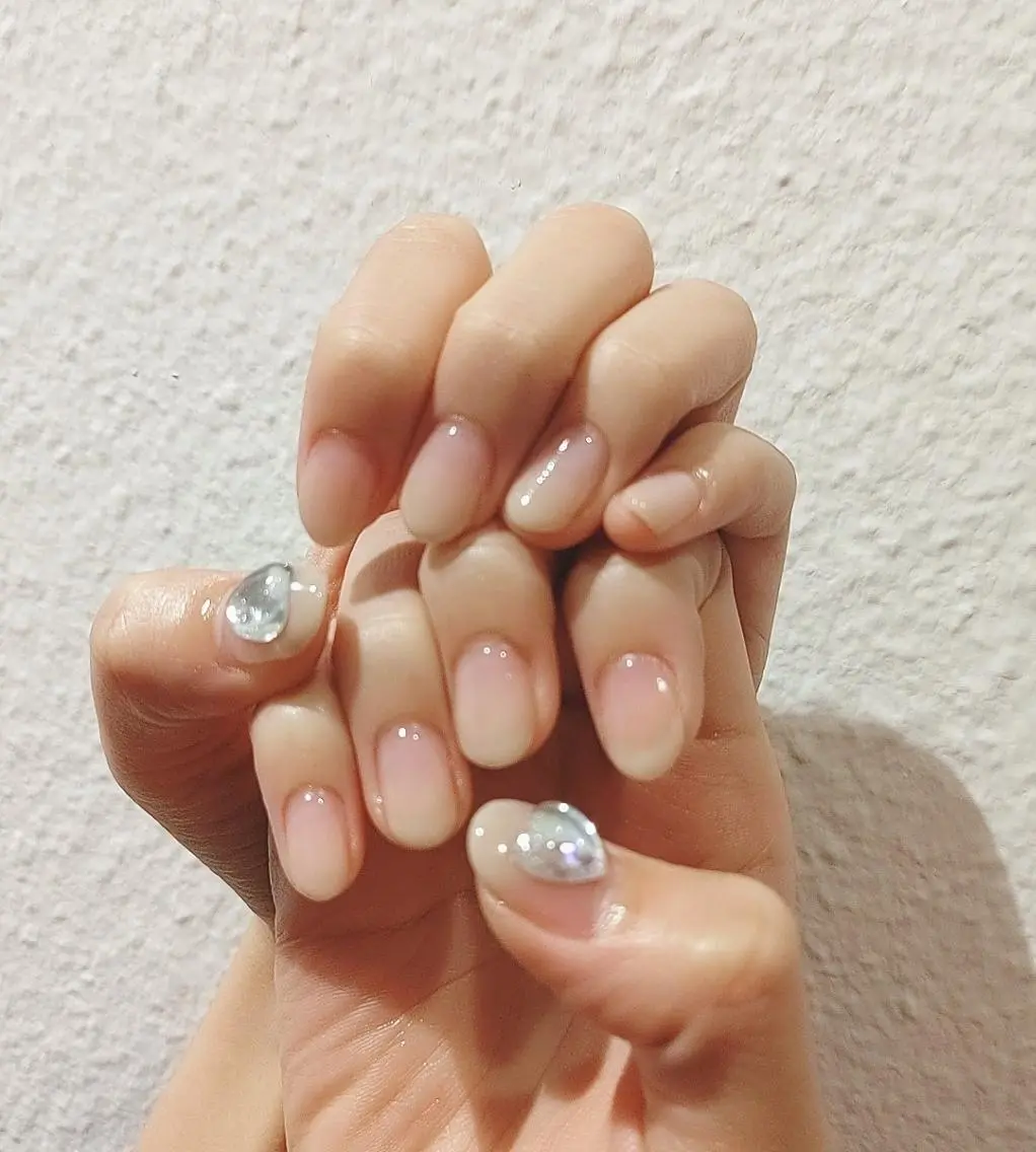 ネイル ワンカラーネイル 💜 nao💜のマツエク・マツパデザイン