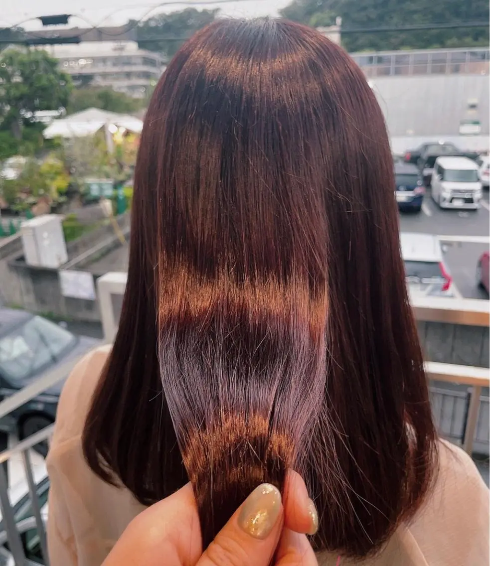 ロング カラー ブラウンカラー arch by kenjeのヘアスタイル