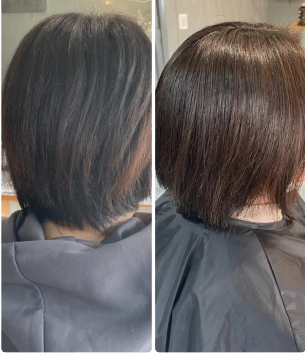 ショート カット ヘアカラー 阪本 亜由美のヘアスタイル