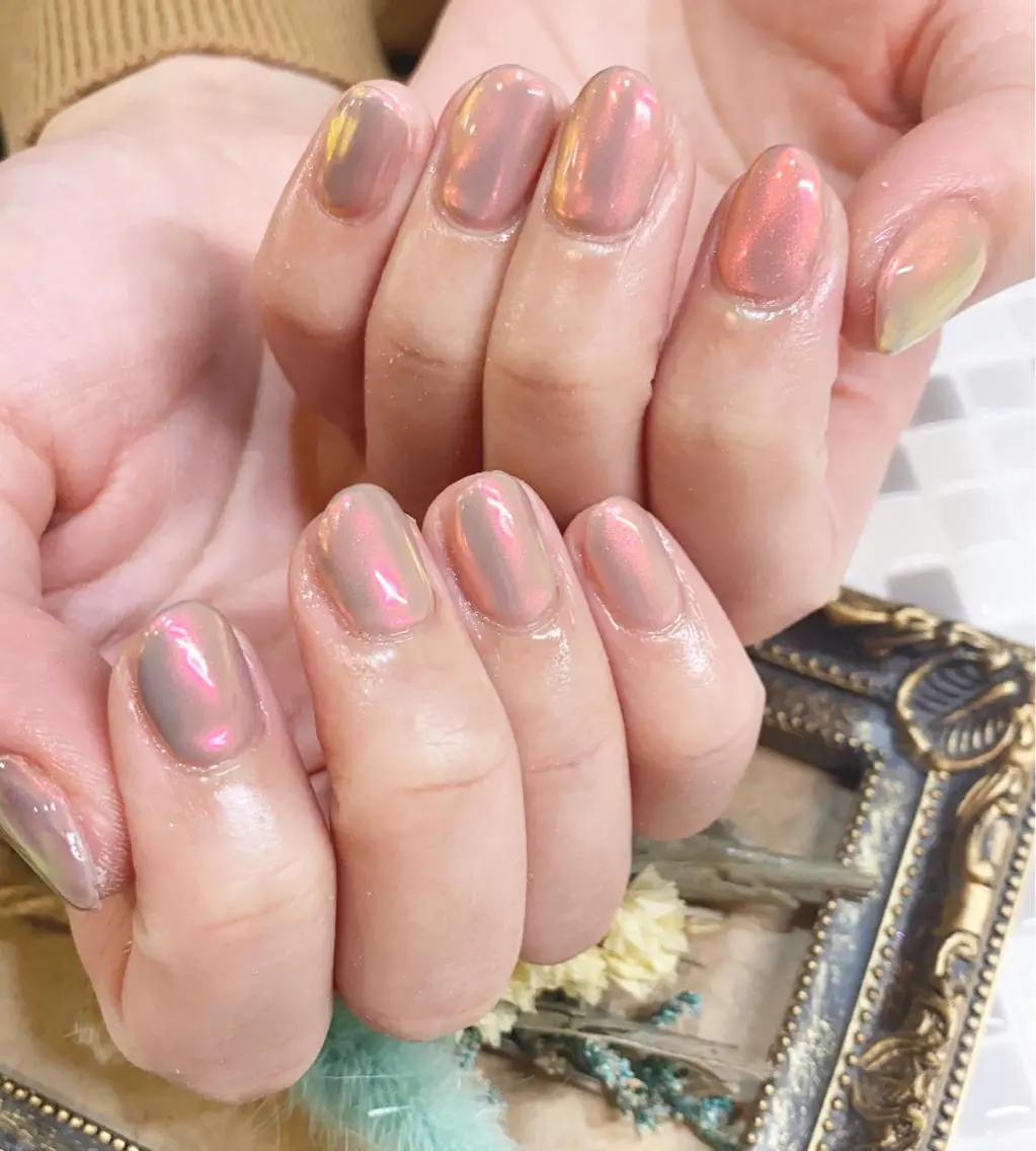 ネイル ミラーネイル nailist yuiのネイルデザイン