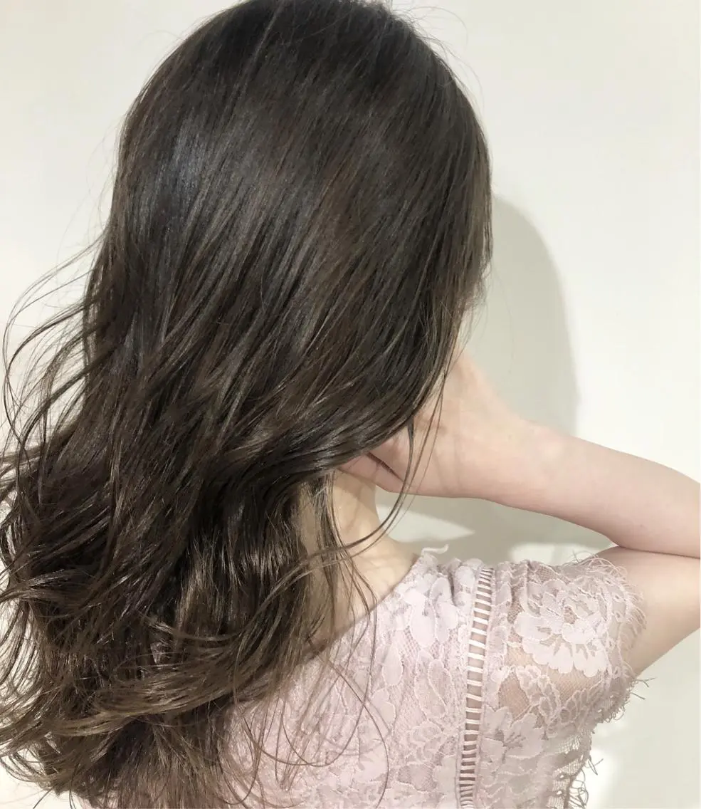 セミロング カット ヘッドスパ 夜23時まで予約🉑 reverieあきらのヘアスタイル