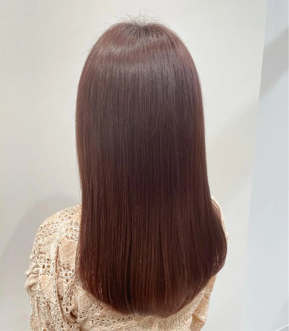 ロング カット ヘアカラー トリートメント 🫧MITO カイレアサロン🫧のヘアスタイル