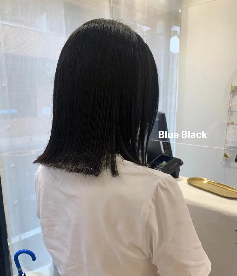 セミロング カラー ブリーチなしWカラー ／レイヤー🎀マリノのヘアスタイル