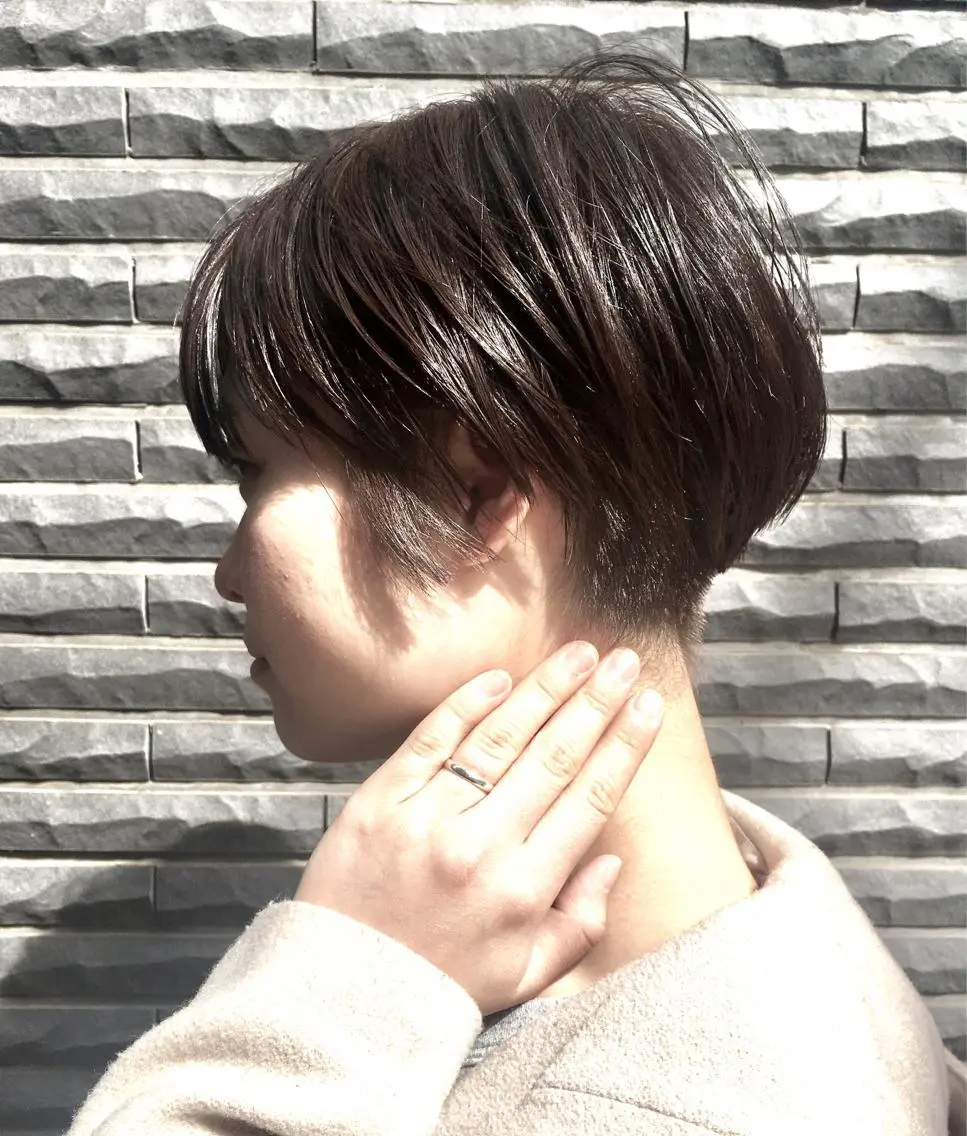 ショート カラー ショートヘア 山口 悟のヘアスタイル