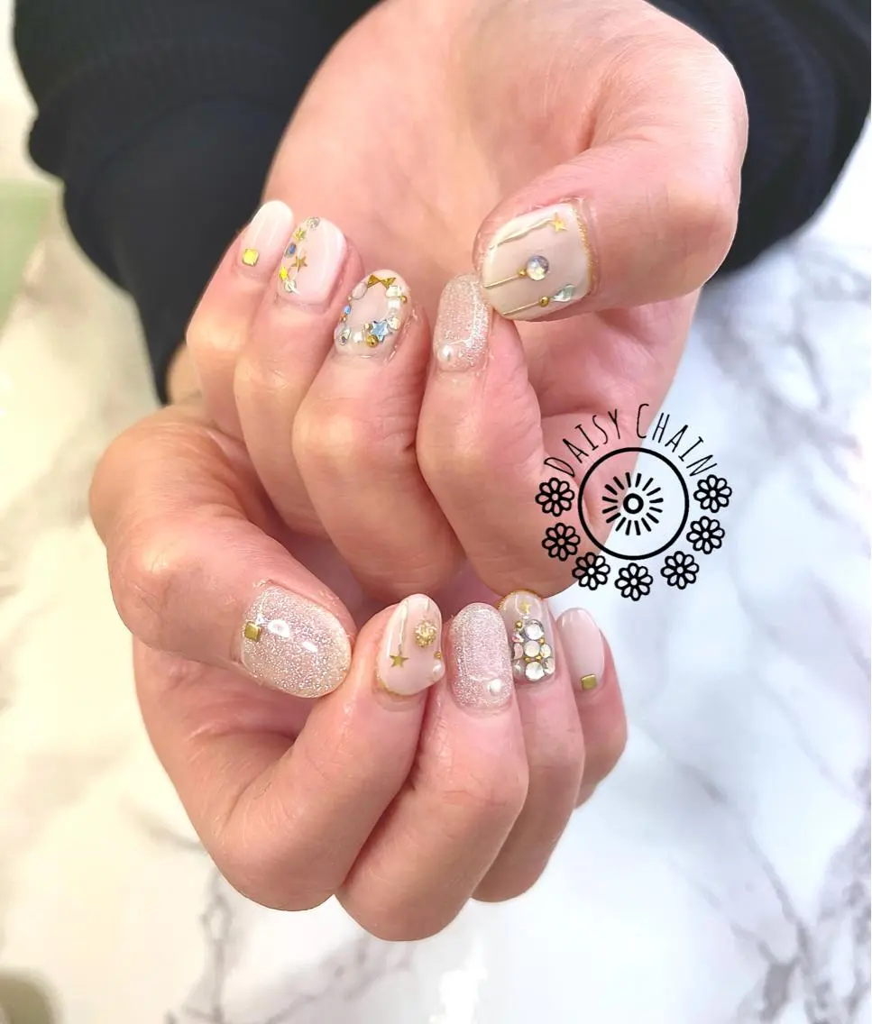 ネイル 冬ネイル クリスマス DaisyChain 新百合ヶ丘MIKIのネイルデザイン