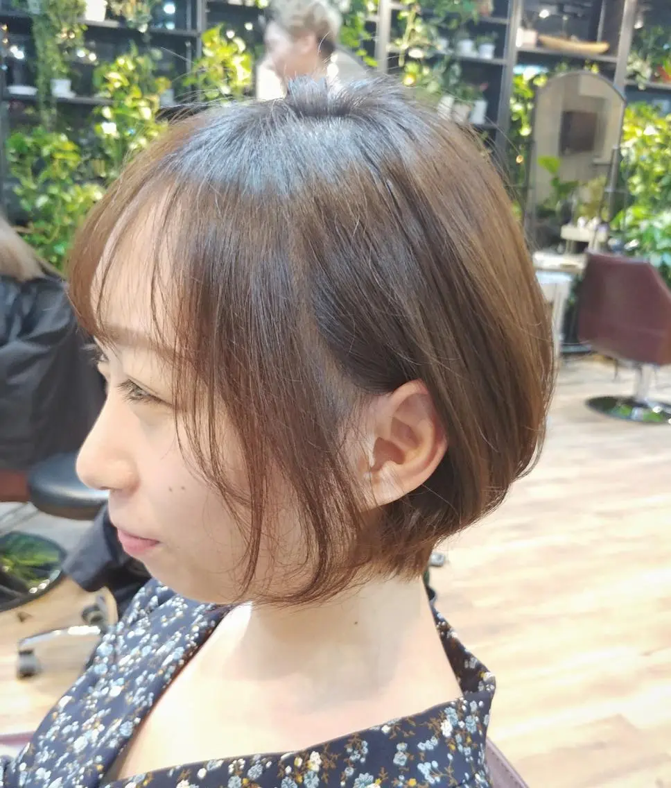 ショート パーマ ヘアアレンジ カラー カット ヘアカラー トリートメント 6月オープン♪豊見城 Lodattu✁清水のヘアスタイル