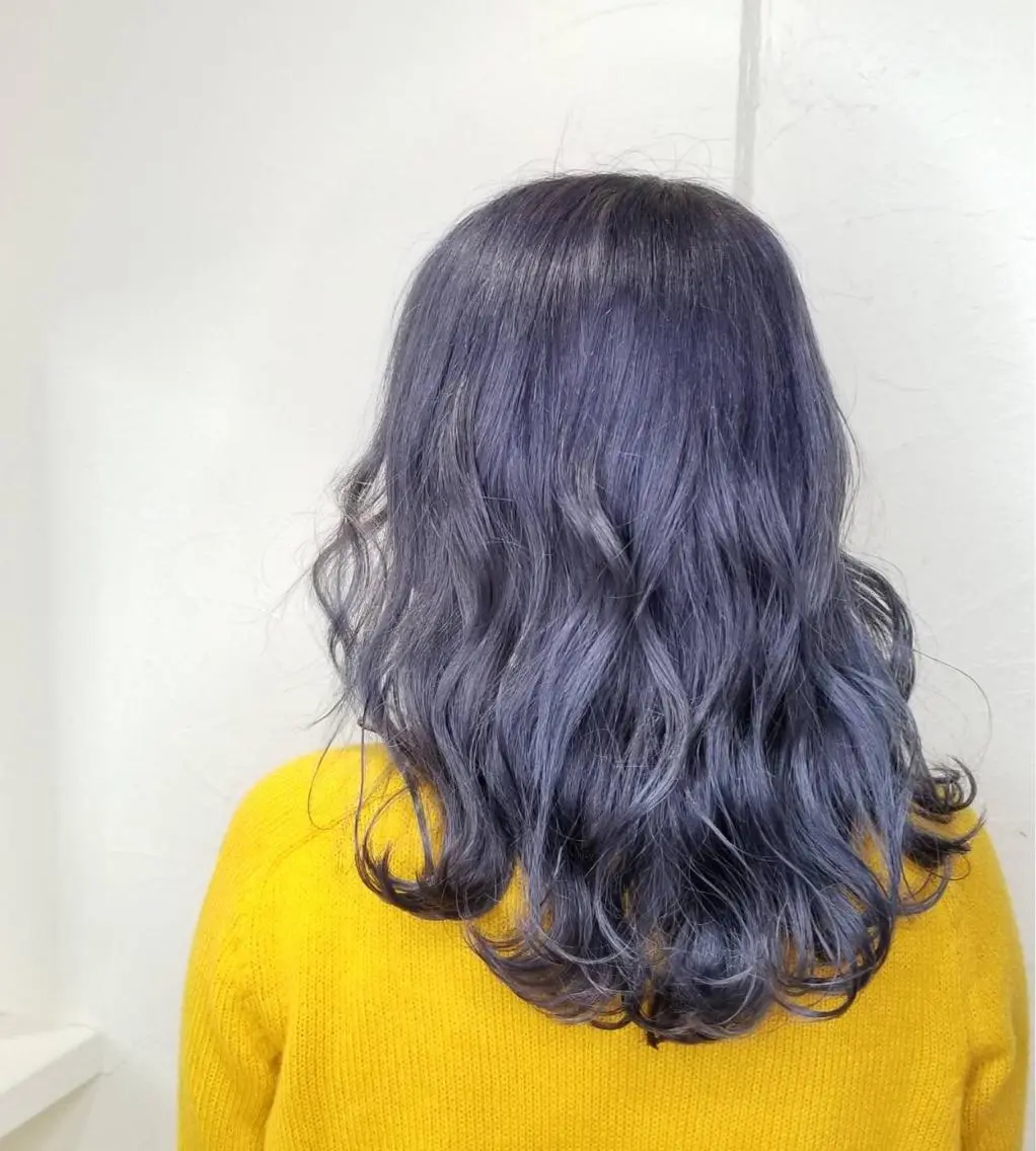セミロング 派手髪支持率No1 Eisukeのヘアスタイル