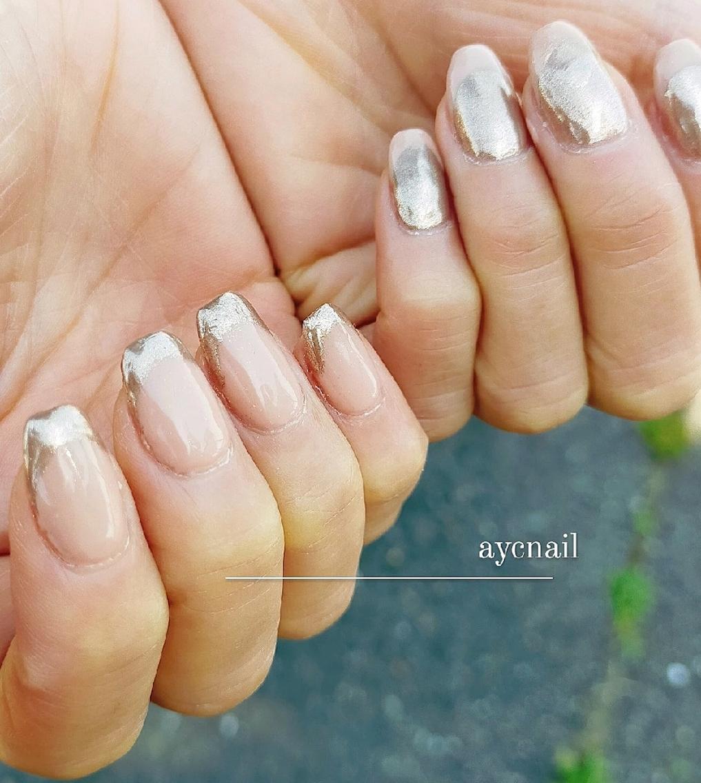 ネイル ニュアンスネイル ハンドネイル 推しネイル | 　aycnailのネイルデザイン