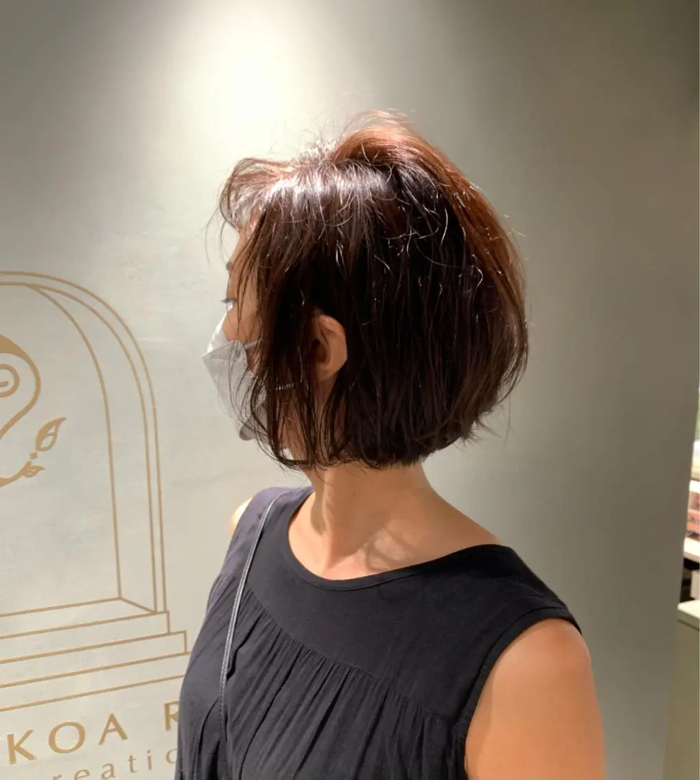 ミディアム 七原 海夕のヘアスタイル