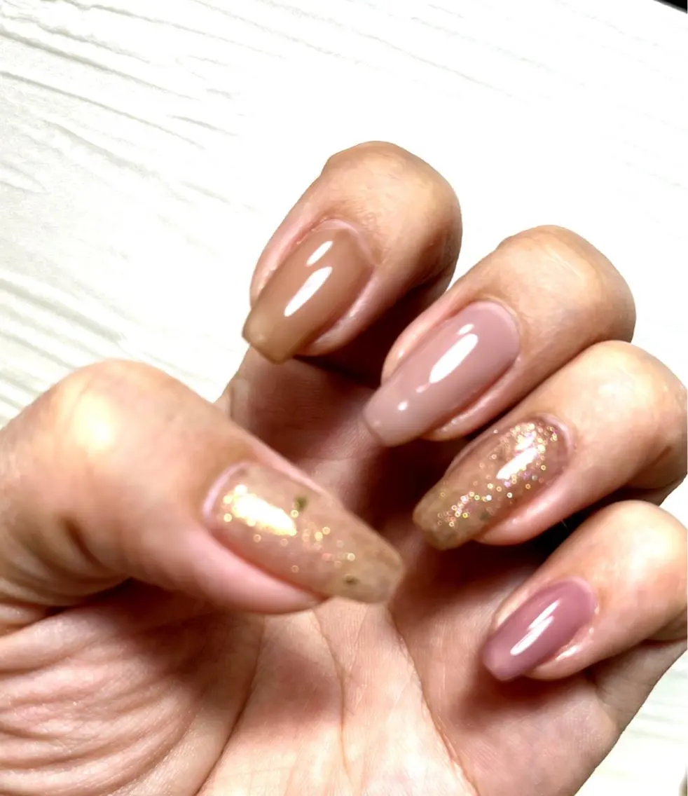ロング aki_orenge nailのネイルデザイン