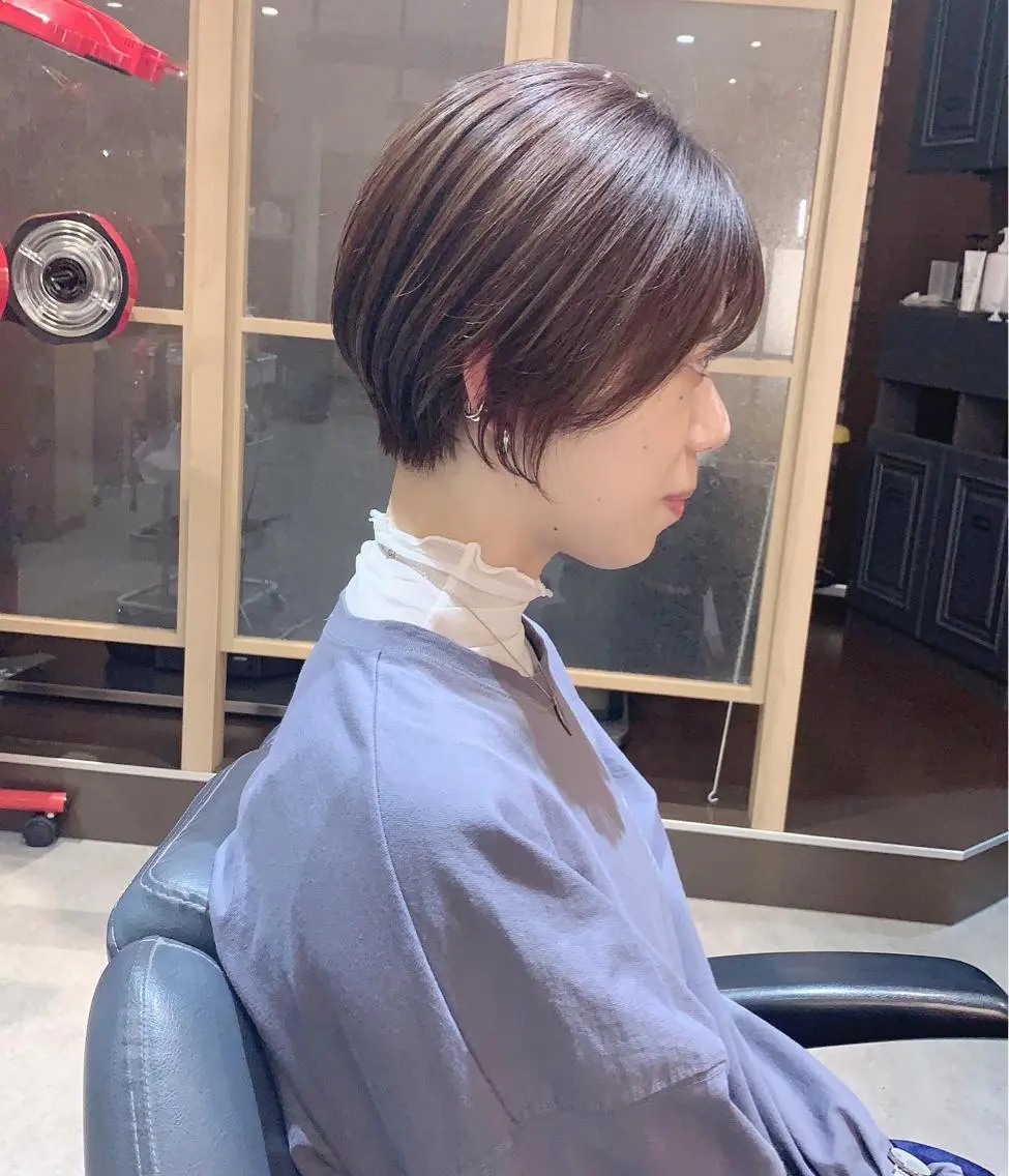 ショート ショートヘア 見原   一秀のヘアスタイル