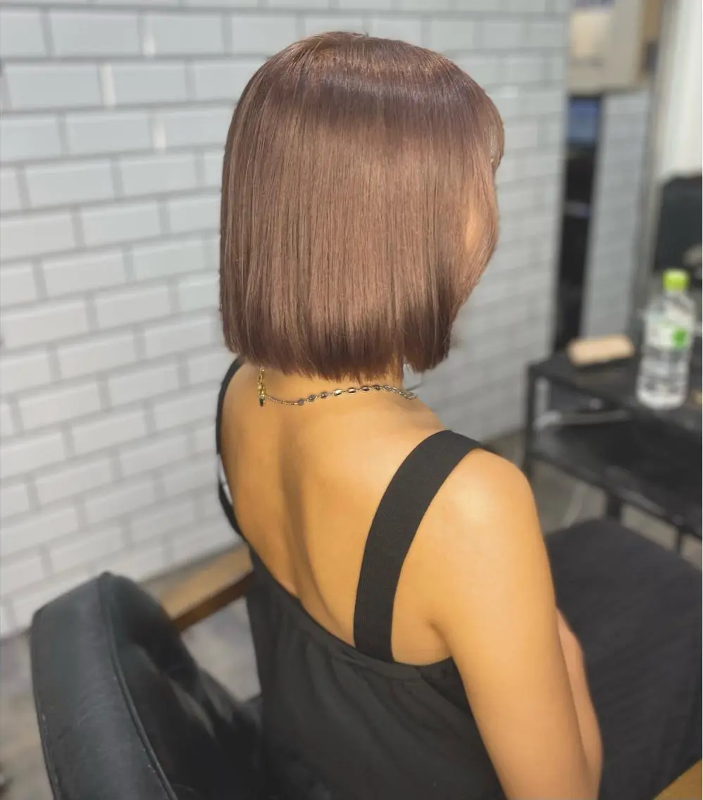 ショート カラー ⭐️エクステ指名 No.1⭐️高頭のヘアスタイル