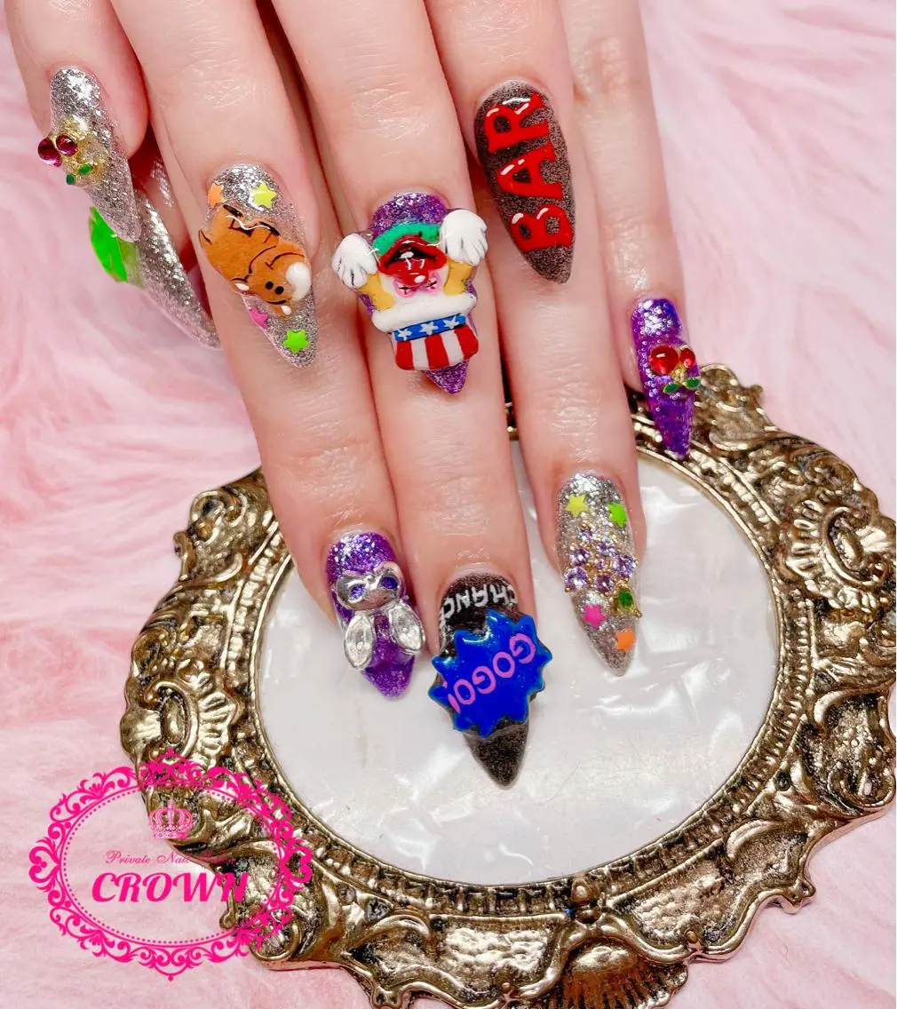 ネイル CROWN プライベートサロンのネイルデザイン