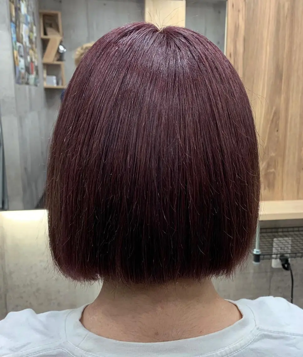 ショート カラー バレイヤージュ ブリーチ ダブルカラー グラデーションカラー ハイライトカラー ヘアカラー memento 斎藤大覚のヘアスタイル