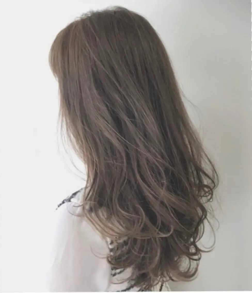 ロング カット ヘアカラー 【似合わせ、垢抜け ヘア】KAEDEのヘアスタイル
