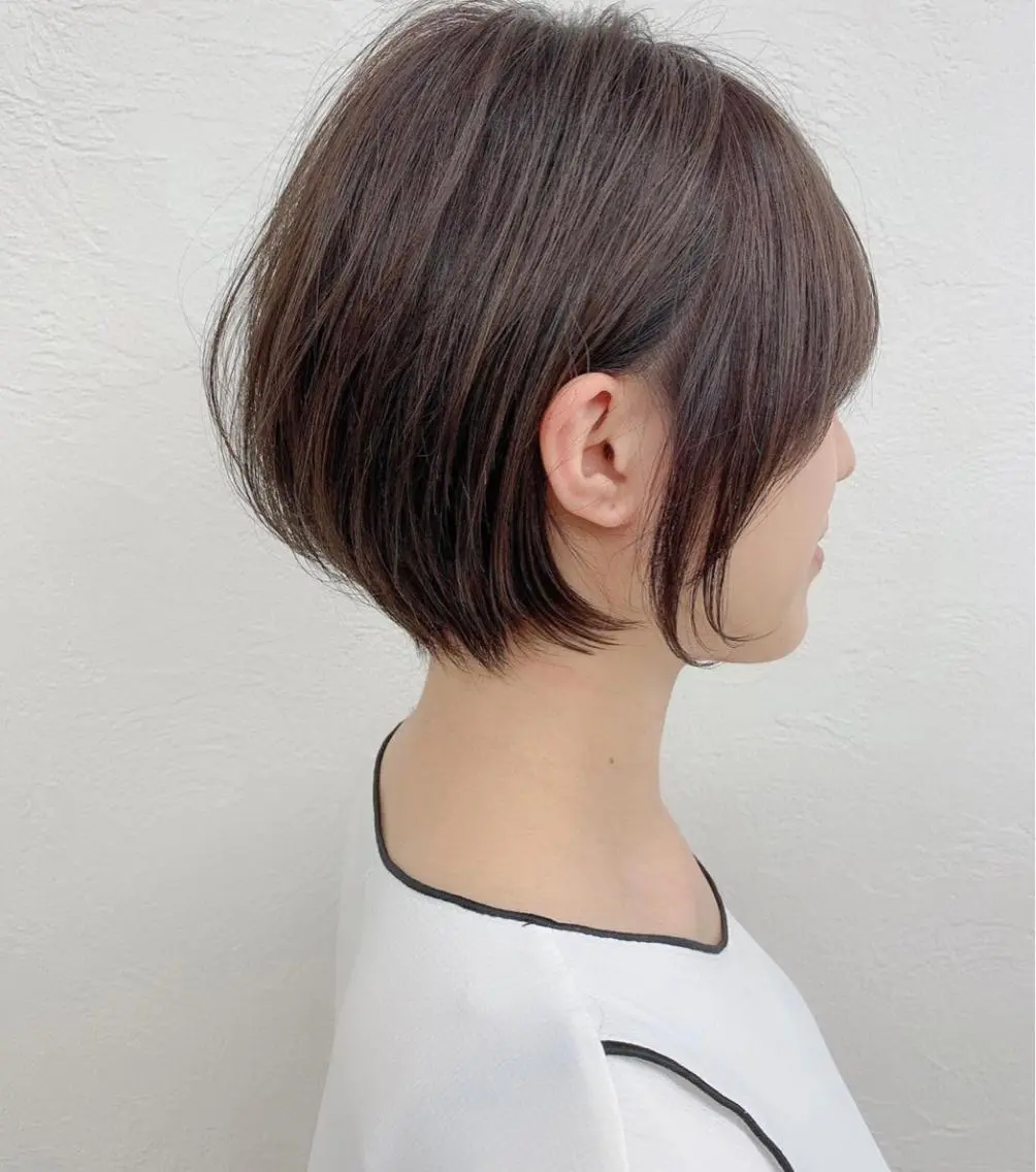 ショート 松永 夏のヘアスタイル