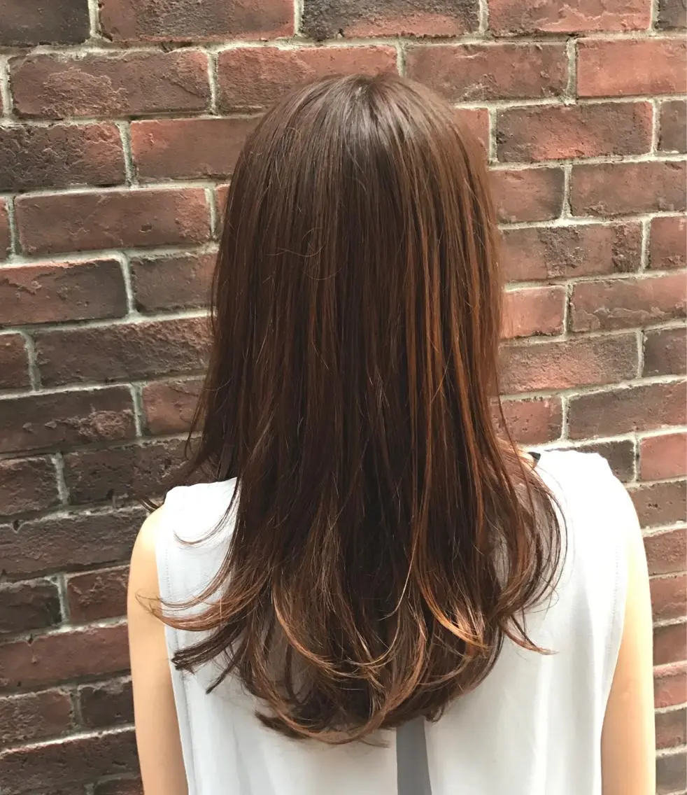 ロング ロング u harukaのヘアスタイル