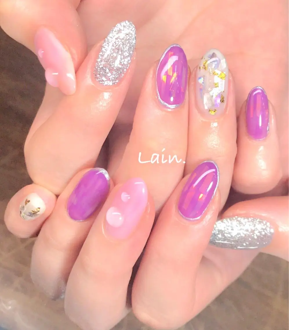 ネイル Lain. 持込デザインやり放題のネイルデザイン