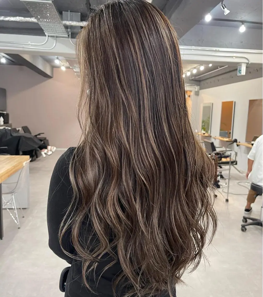 ロング カラー ヘアカラー トリートメント Reb_keiji 👑小倉圭司のヘアスタイル