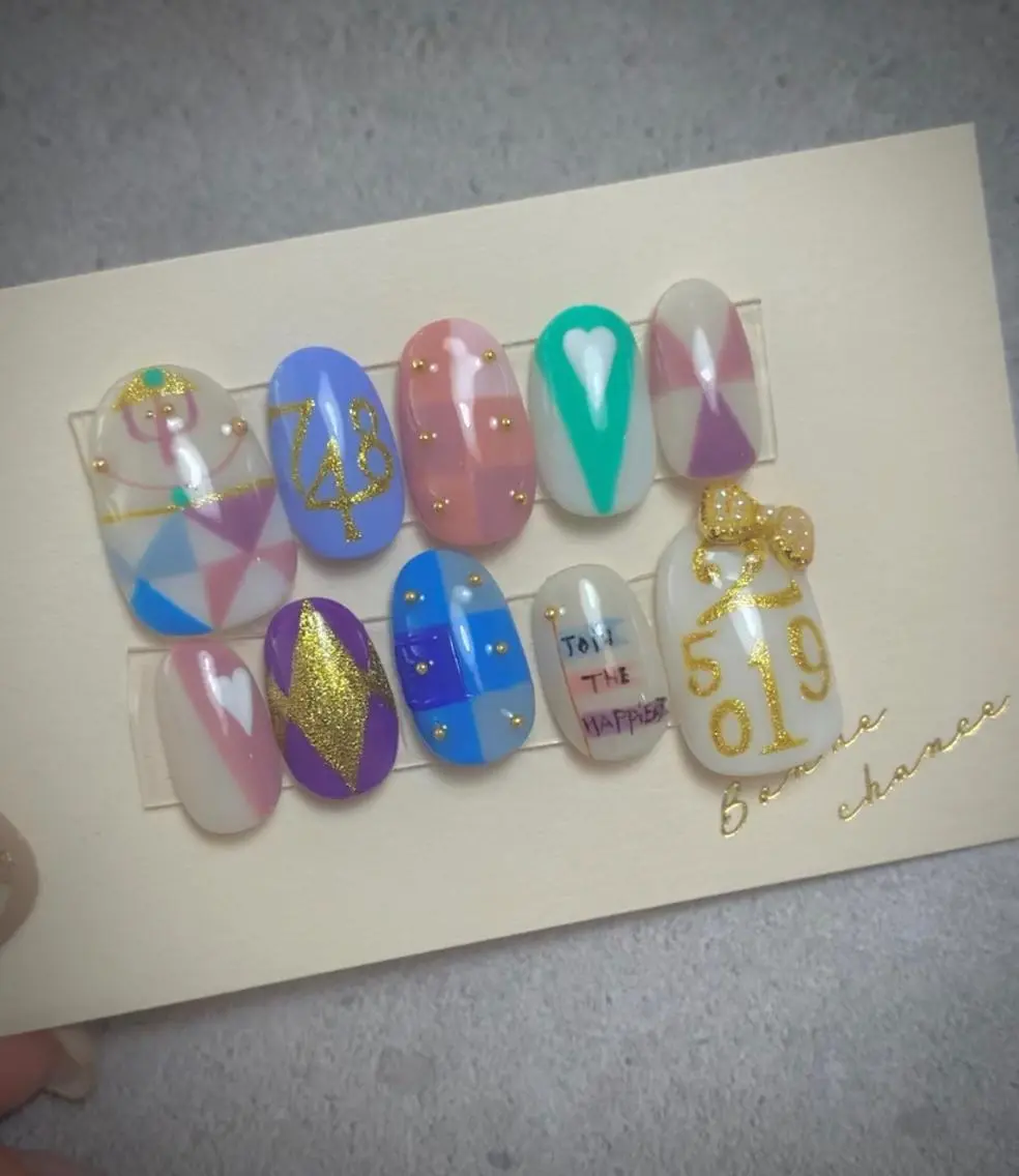 ネイル 持ち込み Eden ♾️のネイルデザイン