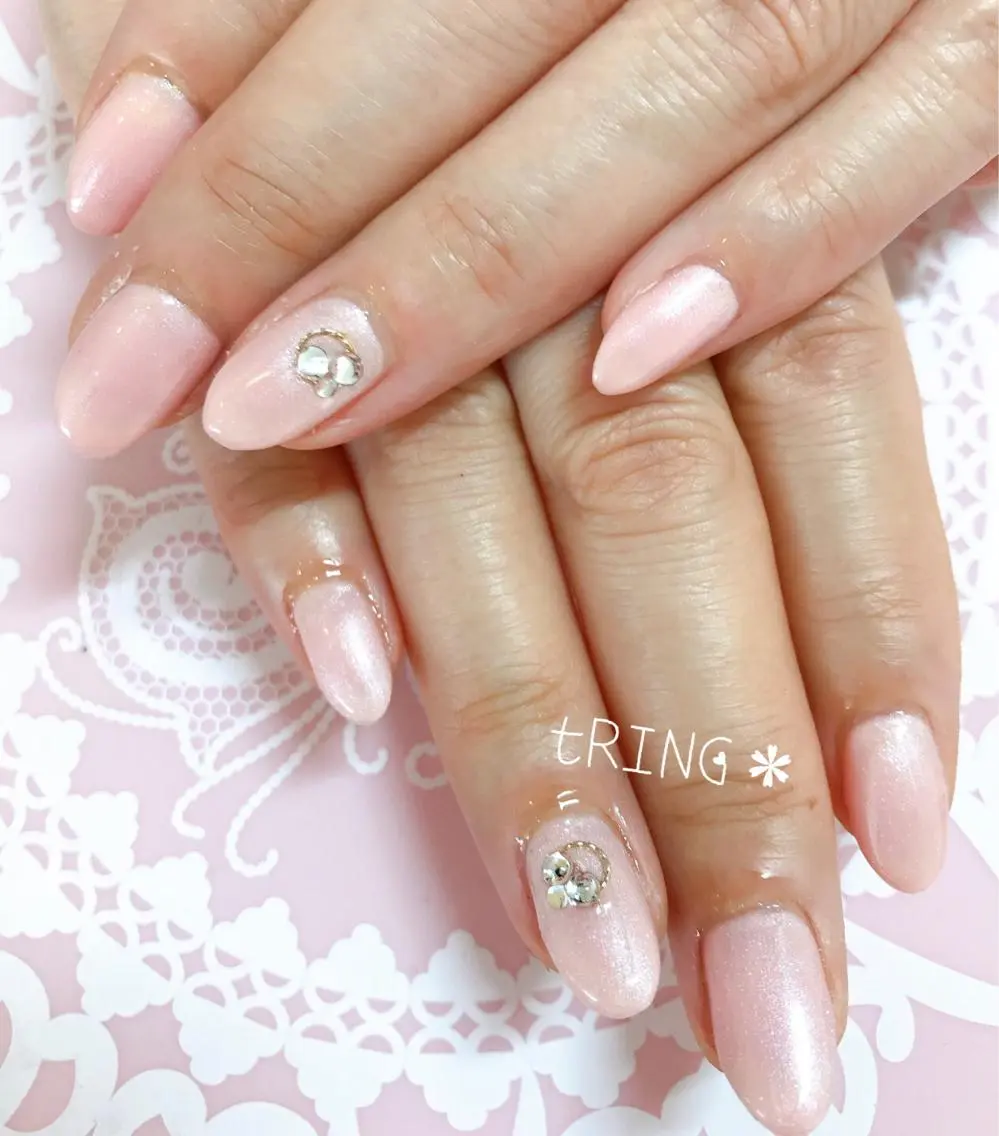 ネイル ハンドネイル tRING＊ しいの木台のネイルデザイン