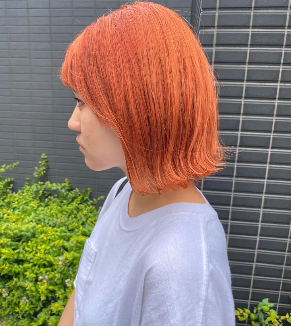 ミディアム カラー ブリーチ ケアブリーチ ダブルカラー ハイトーンカラー イルミナカラー 🧡色落ちまで2度 楽しめる🧡ヨシキのヘアスタイル