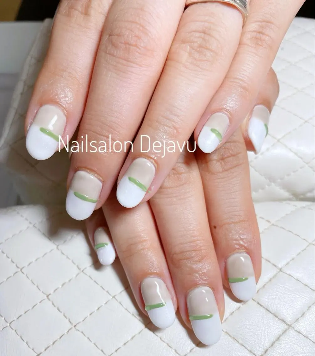 ネイル アートネイル ジェルネイル 持ち込み Nail salon Dejavu 🌿のネイルデザイン