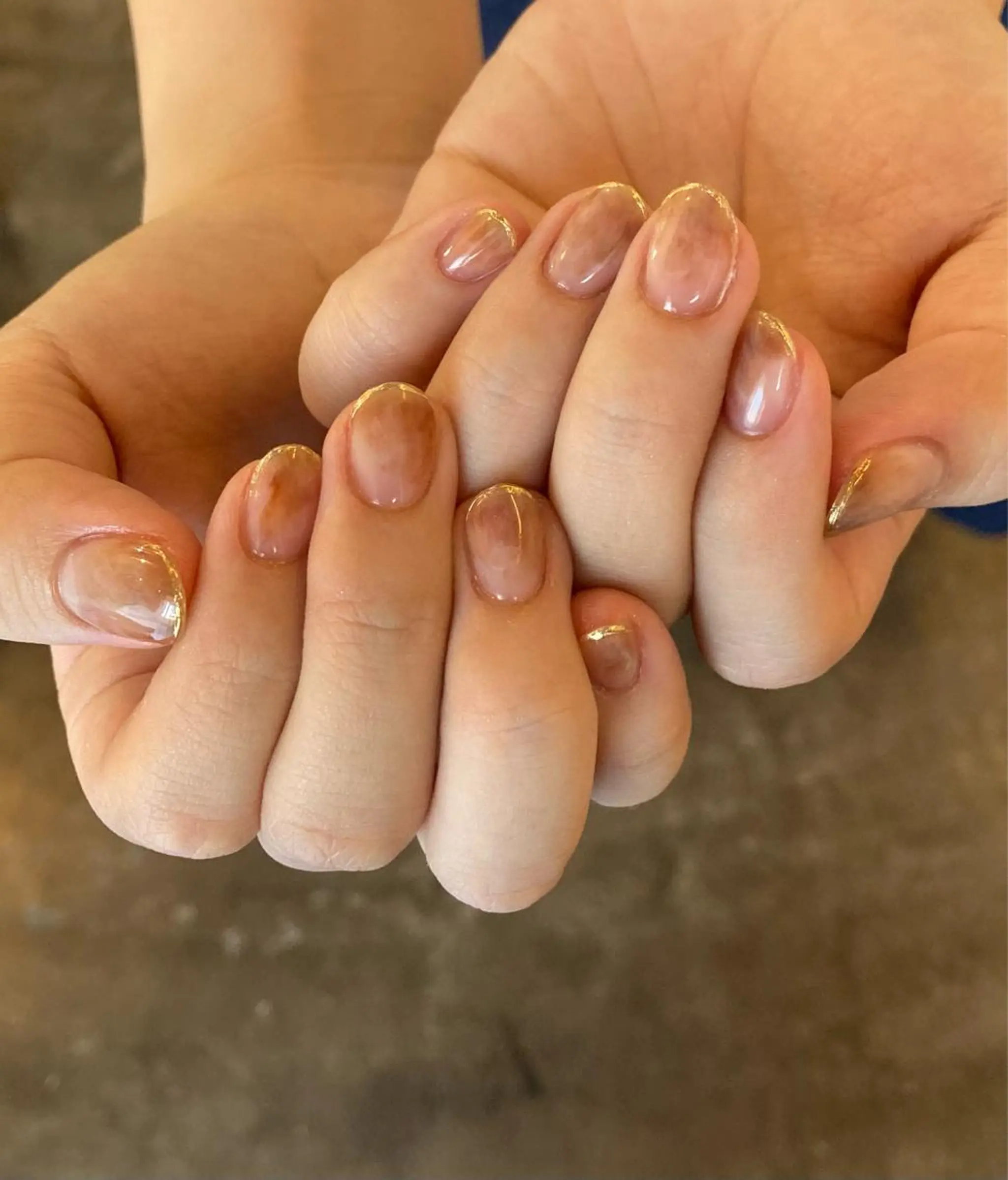 ネイル ニュアンスネイル シンプルネイル ハンドネイル DEEP nail salonのネイルデザイン