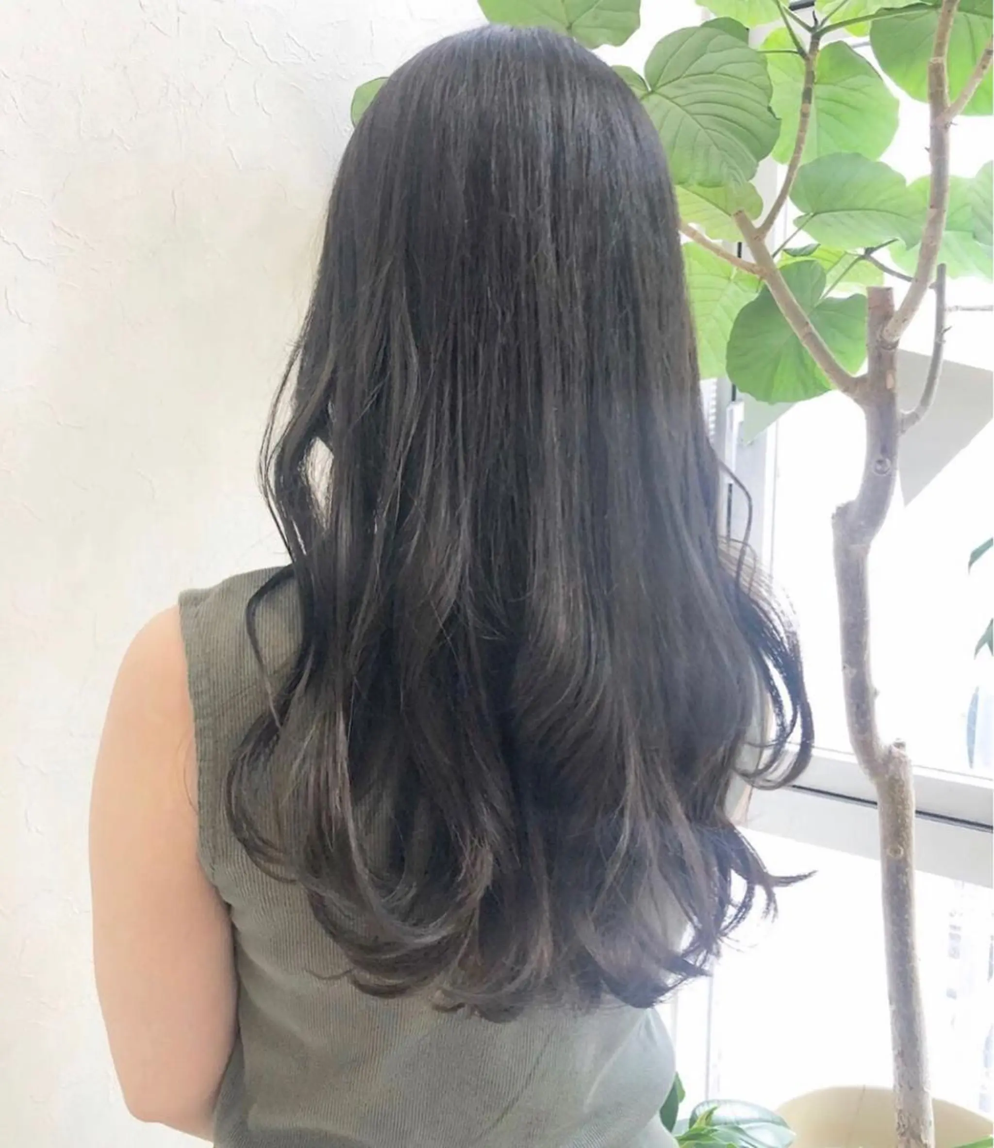 ロング カラー nakahara madokaのヘアスタイル