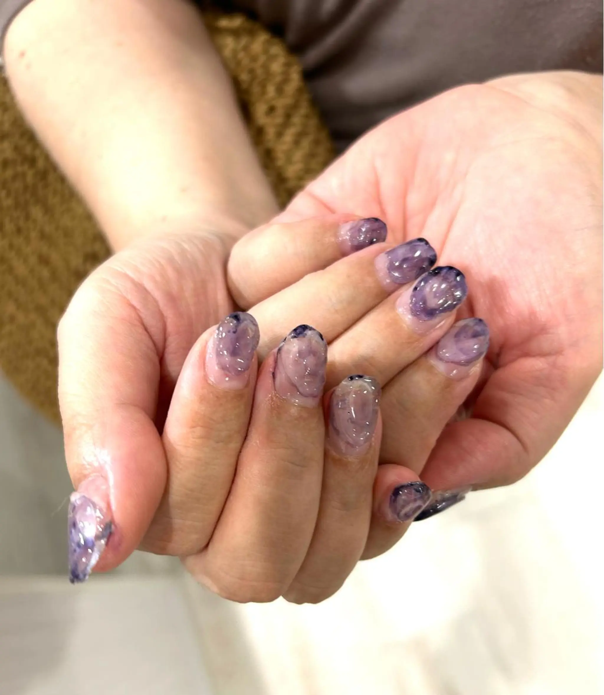 ネイル フラッシュネイル フットネイル フレンチネイル ラメ(グリッター) ラメグラデーション Ｈ3（エイチスリー）所属・H3 hitoのネイルデザイン