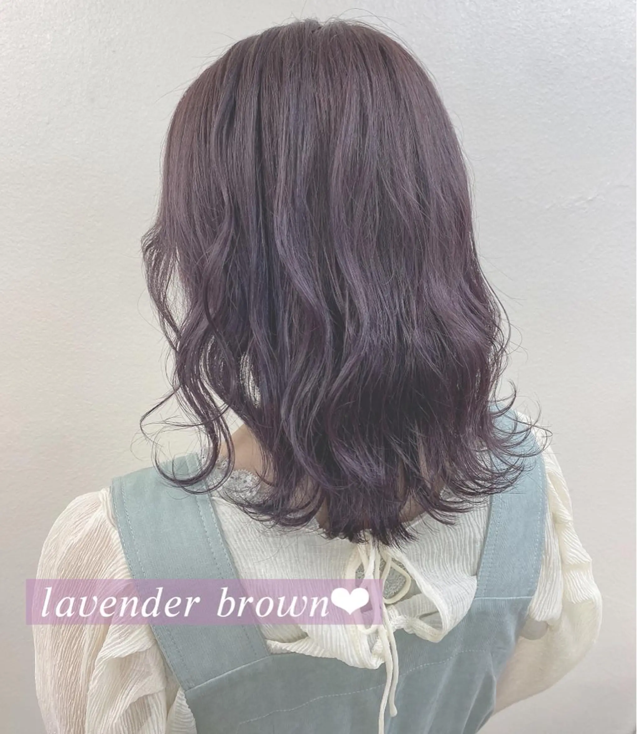 セミロング カラー ヘアアレンジ ayaka 🍨のマツエク・マツパデザイン