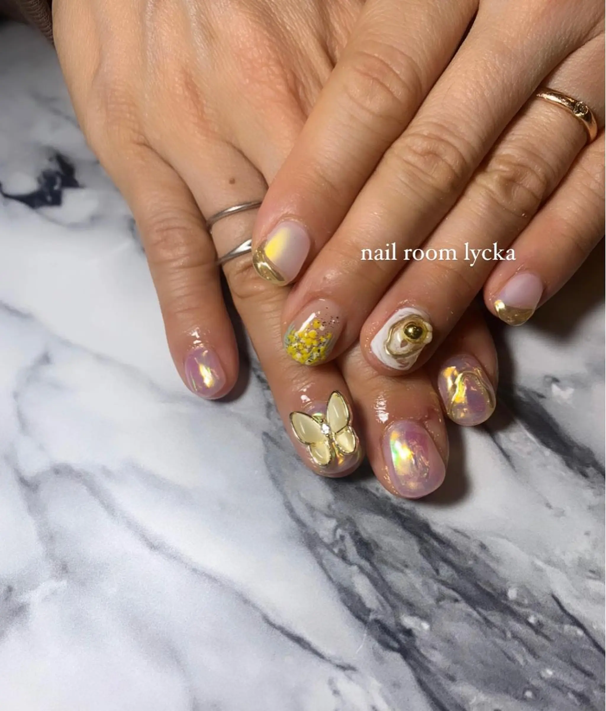 ネイル ﾈｲﾙﾙｰﾑﾘｯｶ 𝐦𝐚𝐲𝐮のネイルデザイン