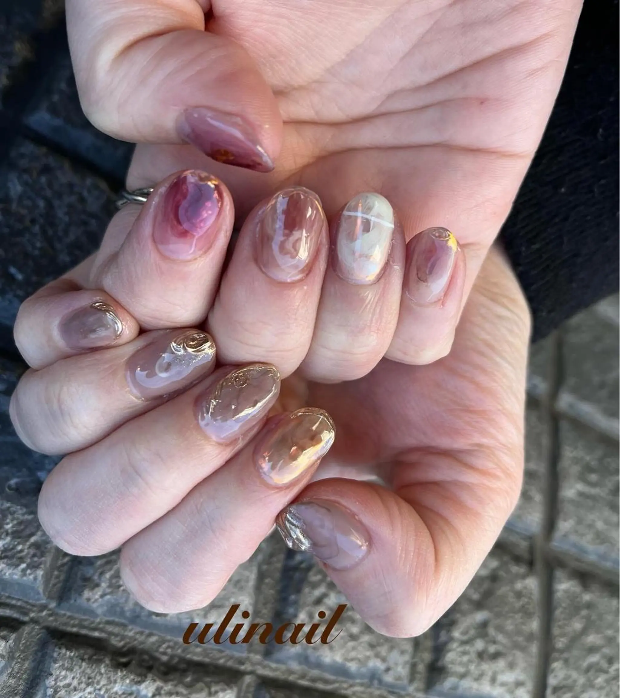 ネイル ハンドネイル ulinail （ウリネイル）のネイルデザイン