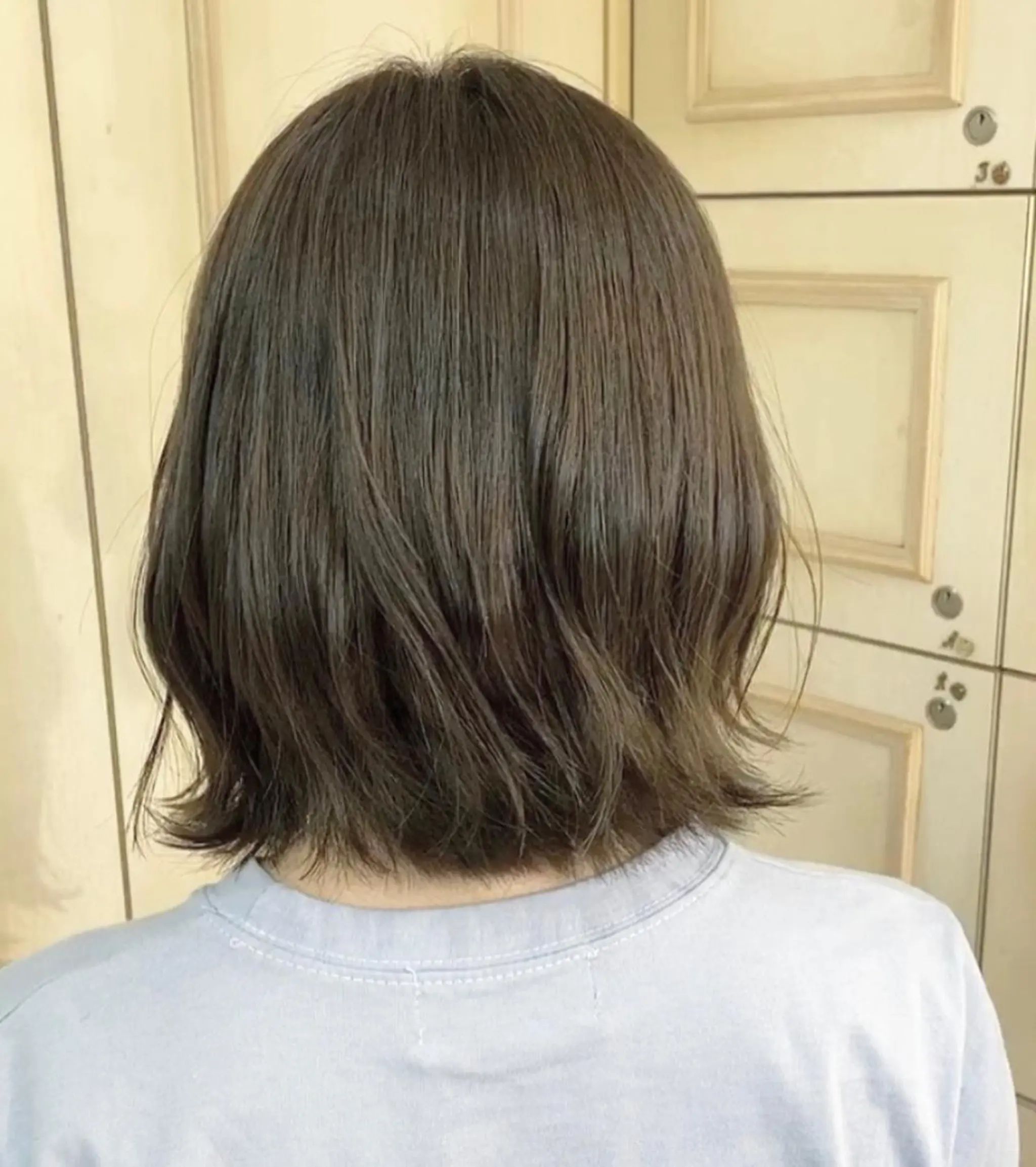 ミディアム カラー ヘアアレンジ 透明感カラー 古山 結季🌙🖤のヘアスタイル