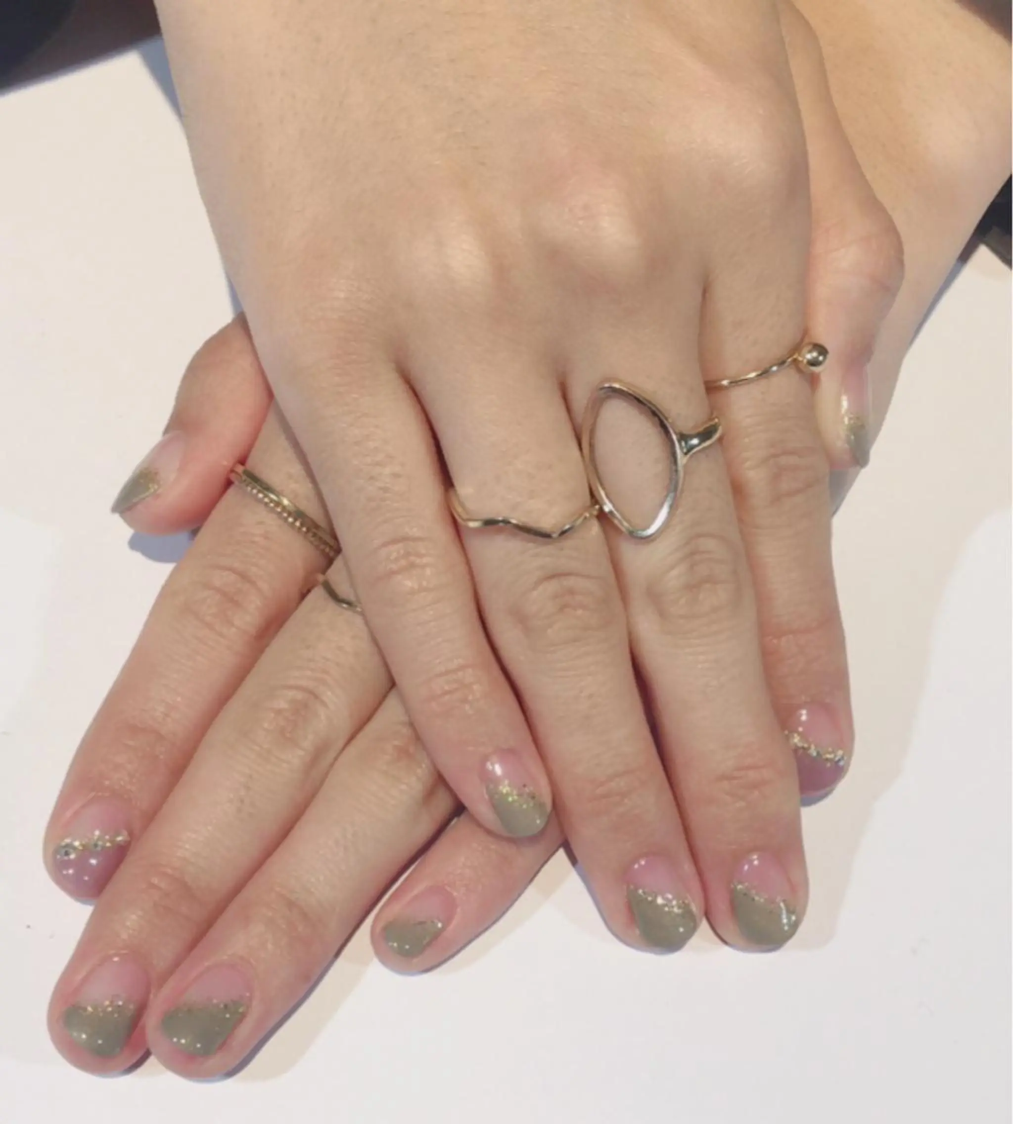 ネイル ビジューバイアクイユ ネイルズ　東中野店のネイルデザイン