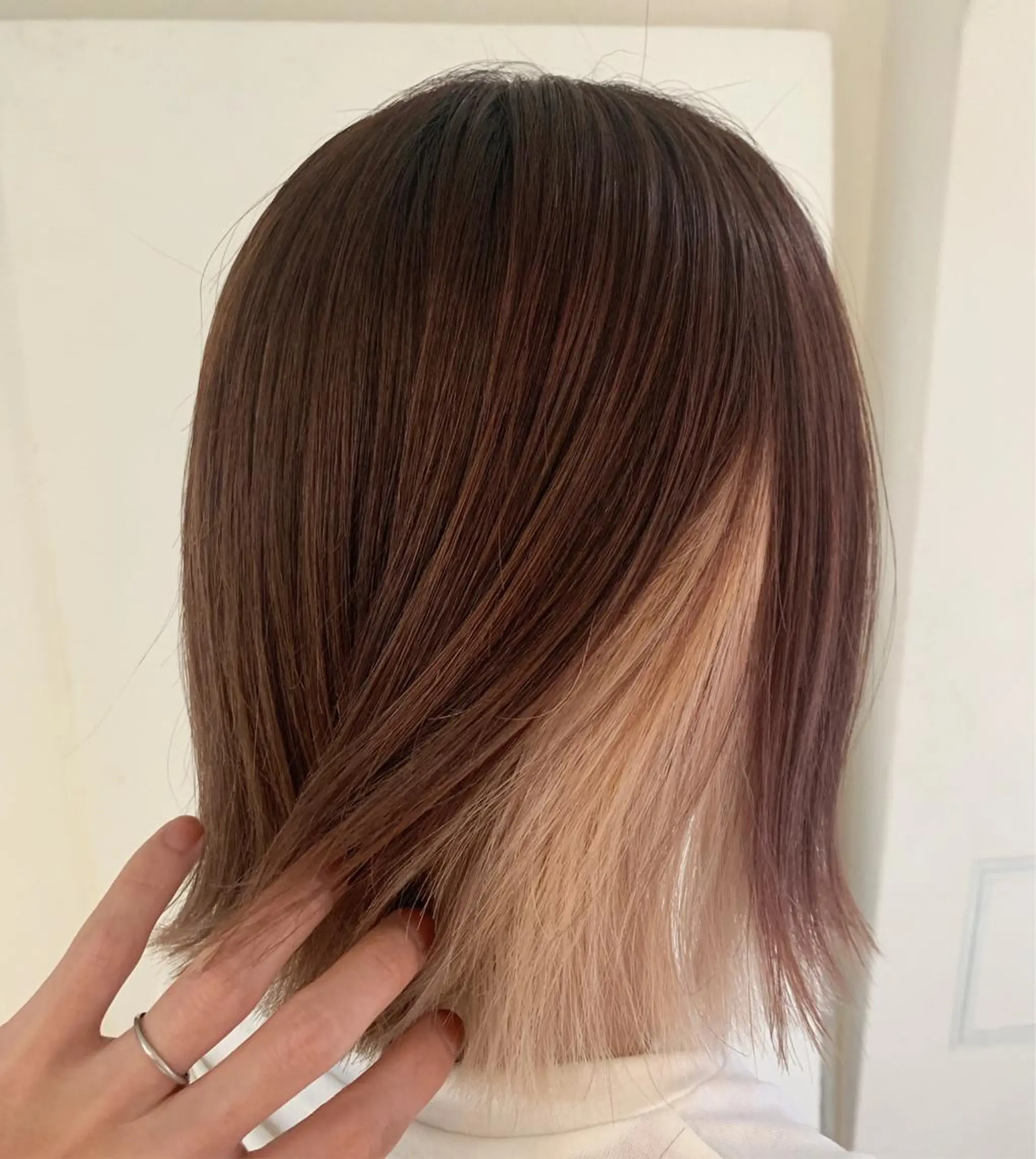 ミディアム カラー 渡辺 健太のヘアスタイル