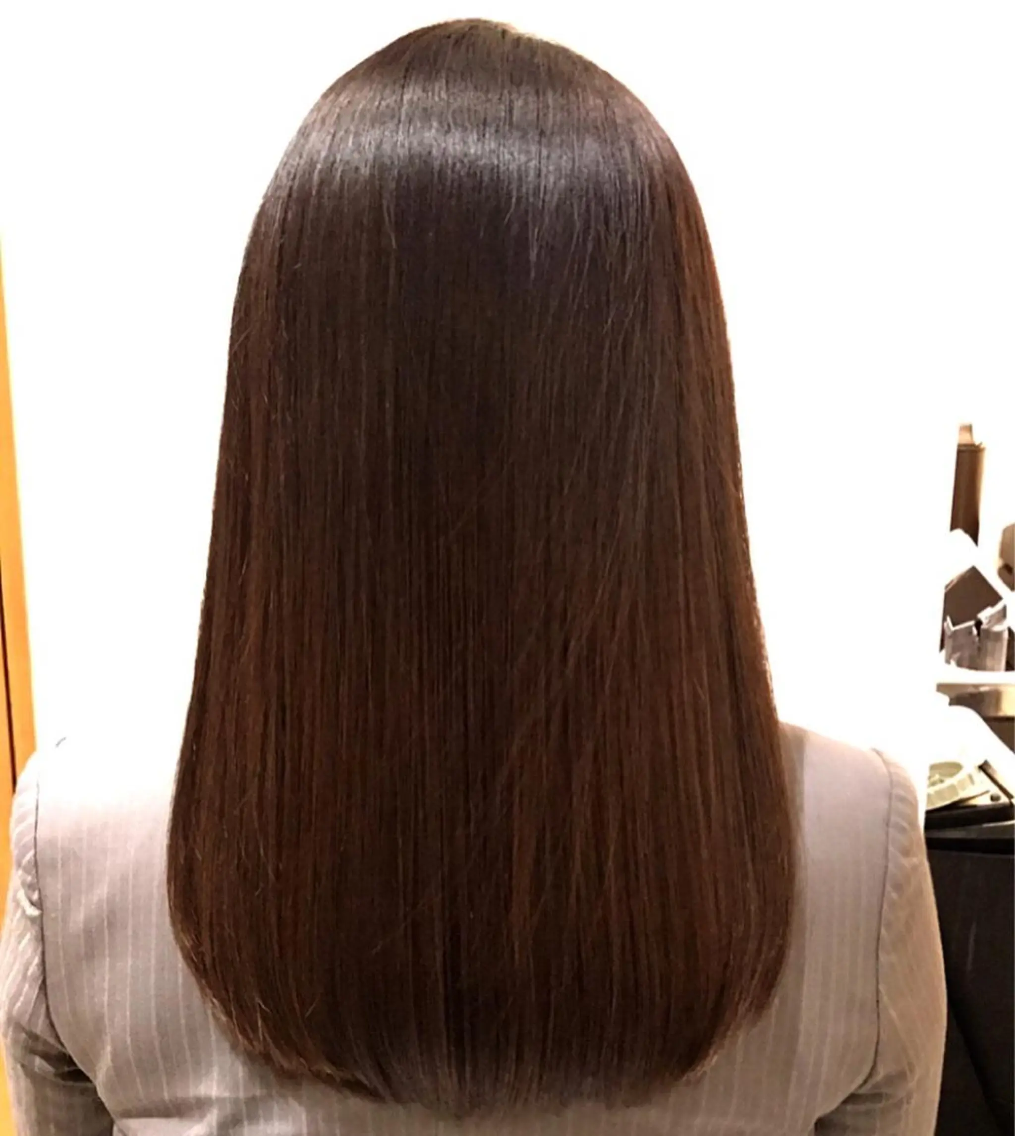 セミロング カラー 中村 研介のヘアスタイル