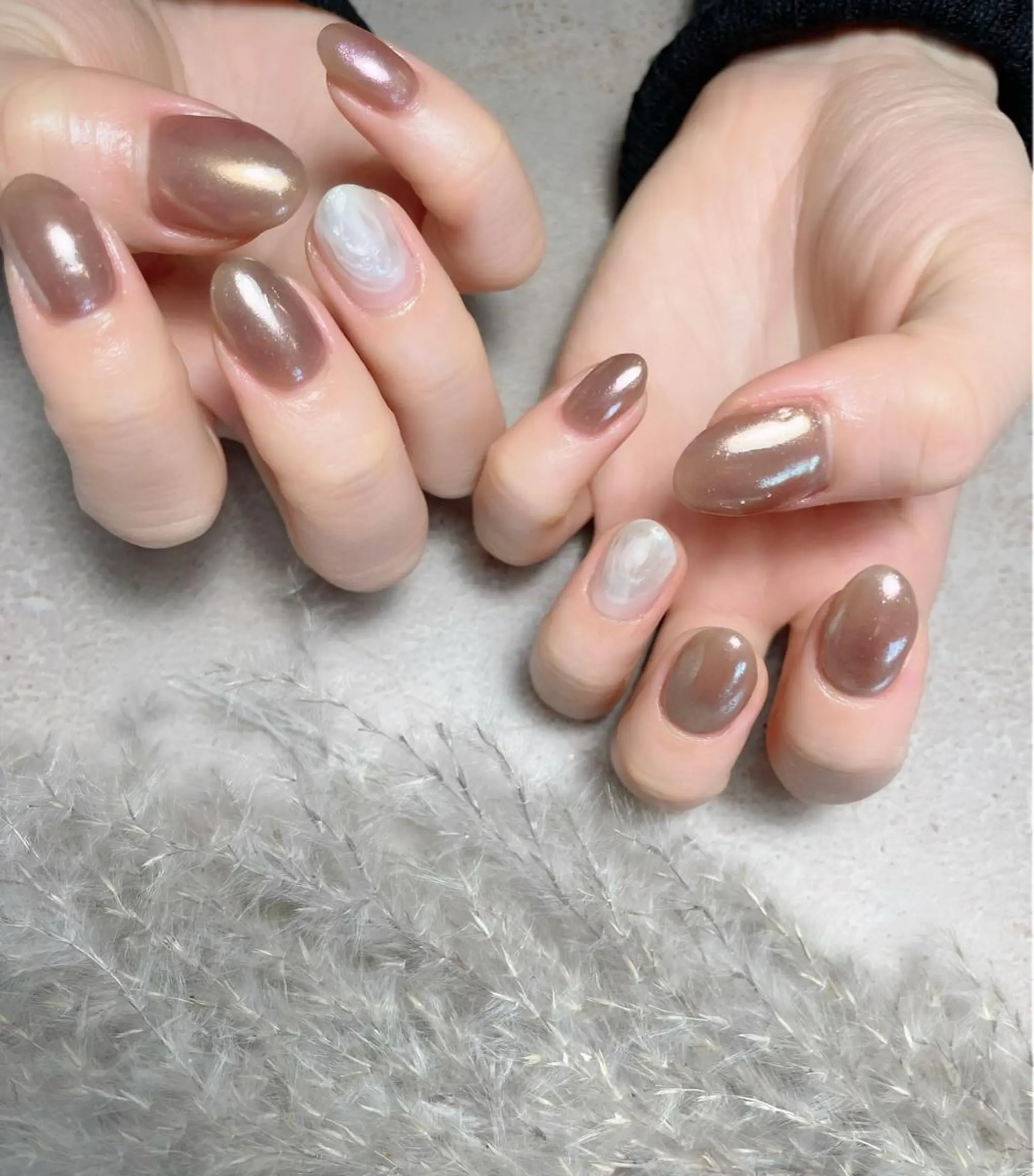 ネイル オーロラネイル nailsalon SIMB.のネイルデザイン