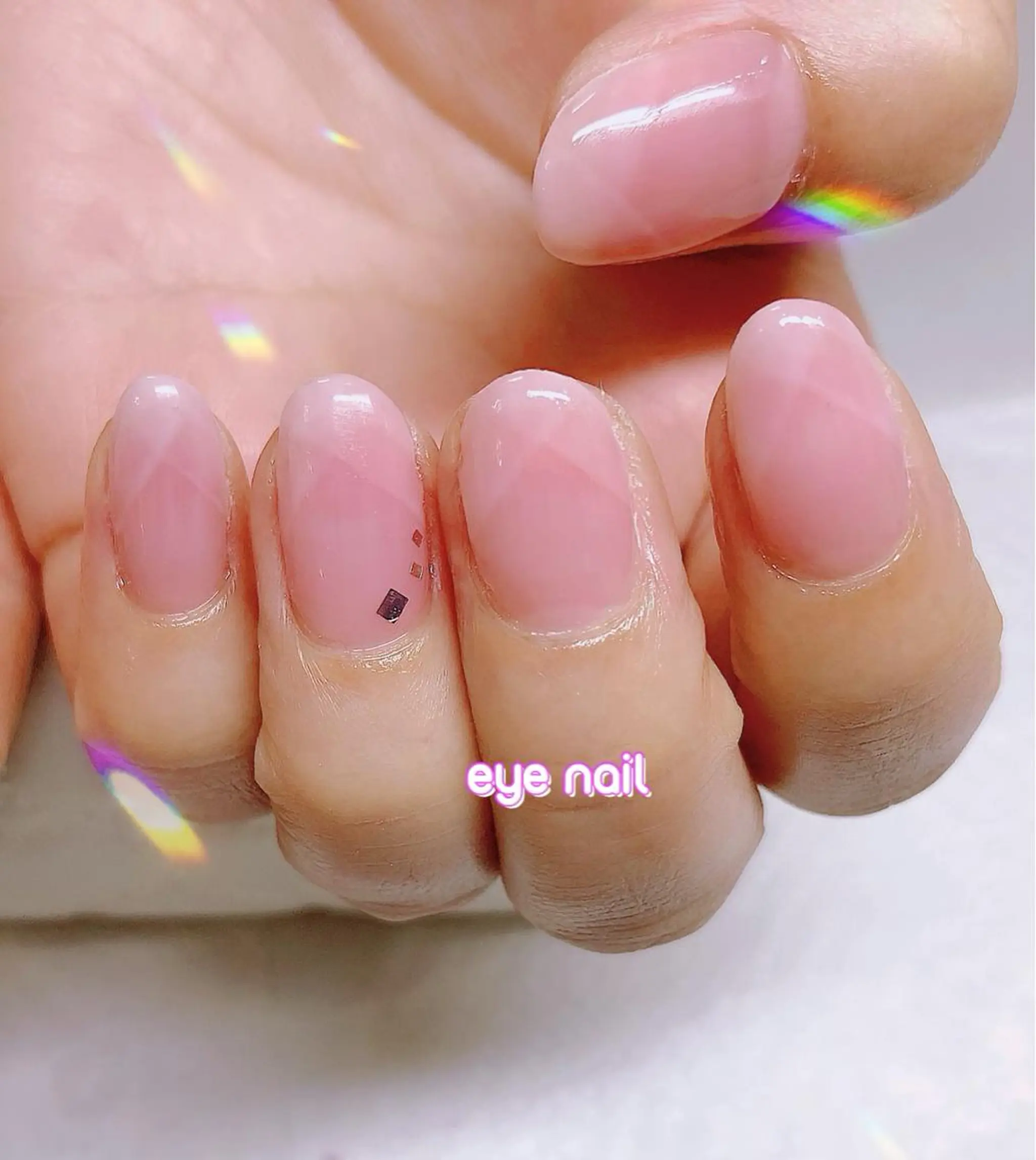 ネイル フレンチネイル オフィスネイル シンプルネイル ハンドネイル Eye nailのネイルデザイン
