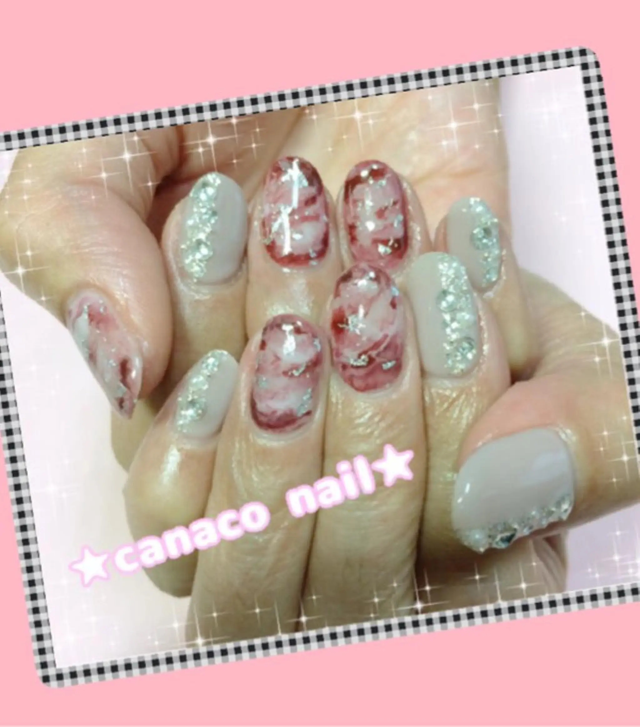 ネイル アートネイル ベテランネイル cnc  nailのネイルデザイン