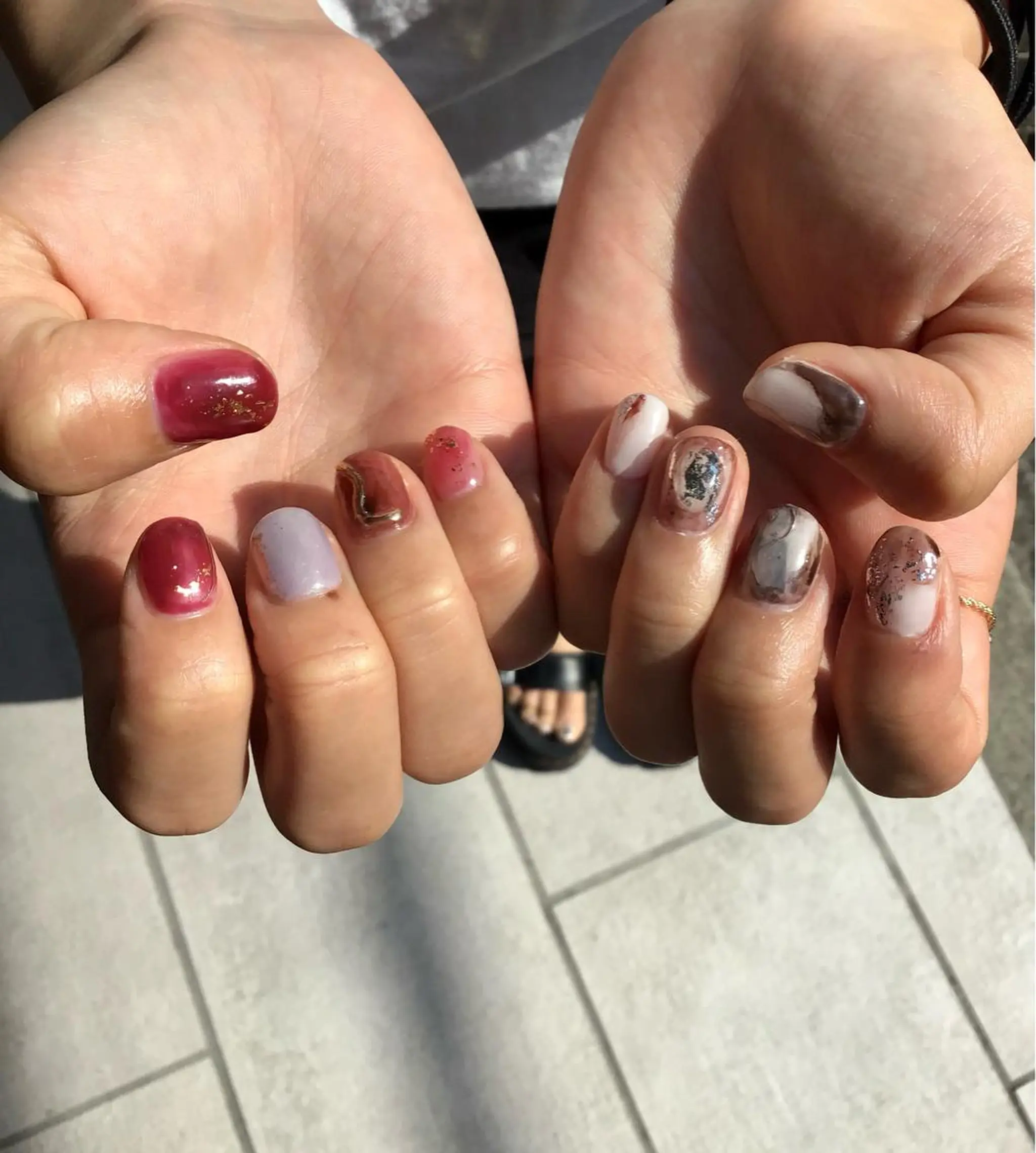 ネイル ハンドネイル Nest 平出のネイルデザイン