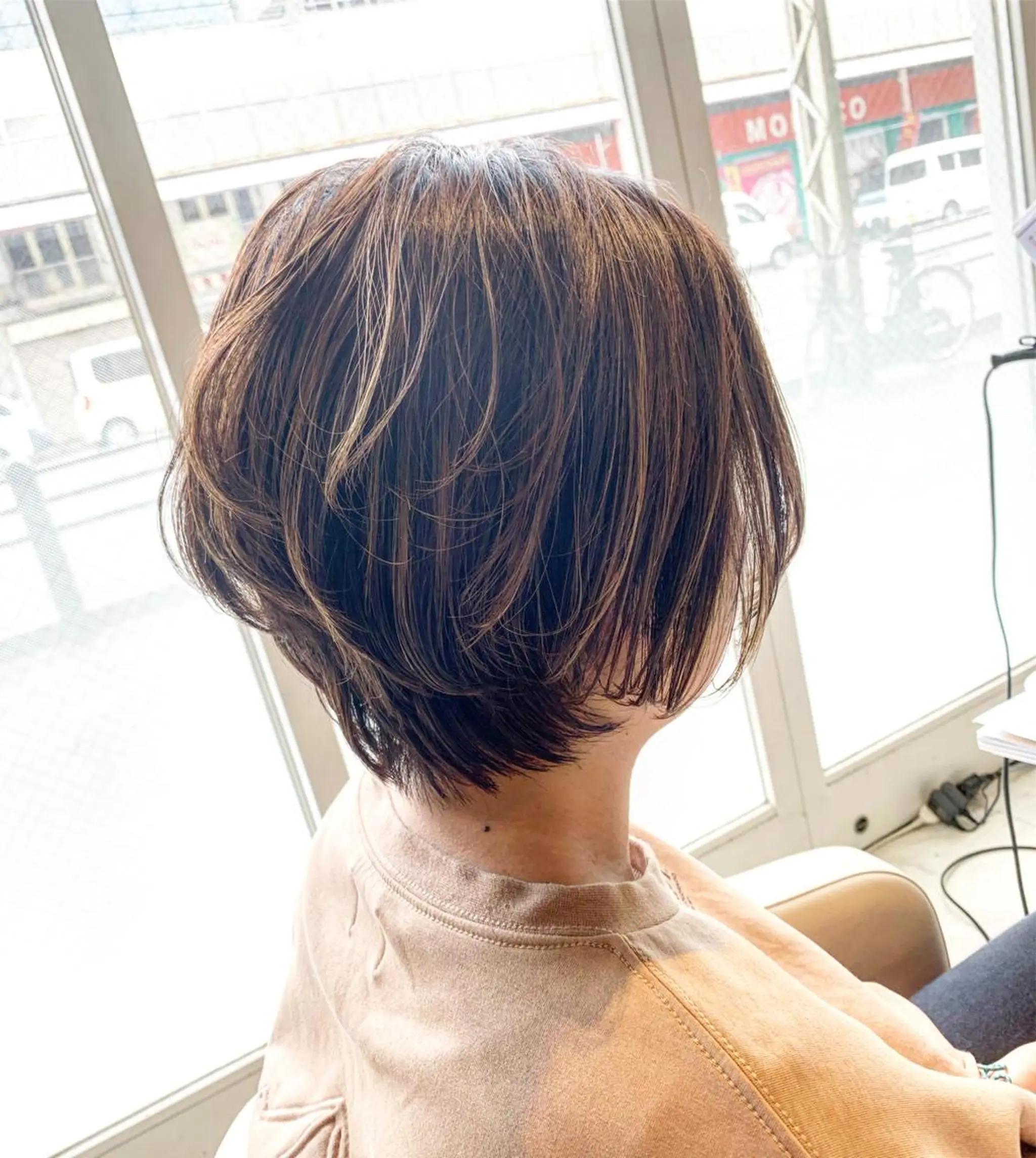 ショート ショートボブ ボブ ショートヘア カット ヘッドスパ 本田 卓也のヘアスタイル