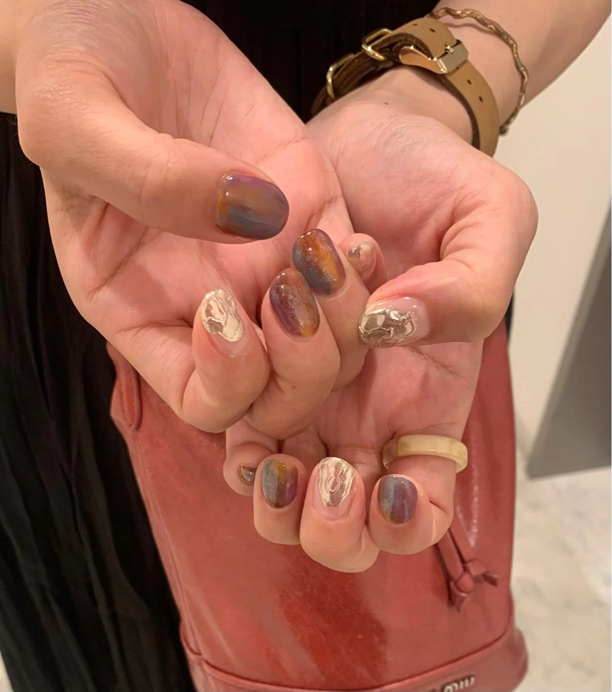 ネイル シンプルネイル SOL　nail イマナカのネイルデザイン