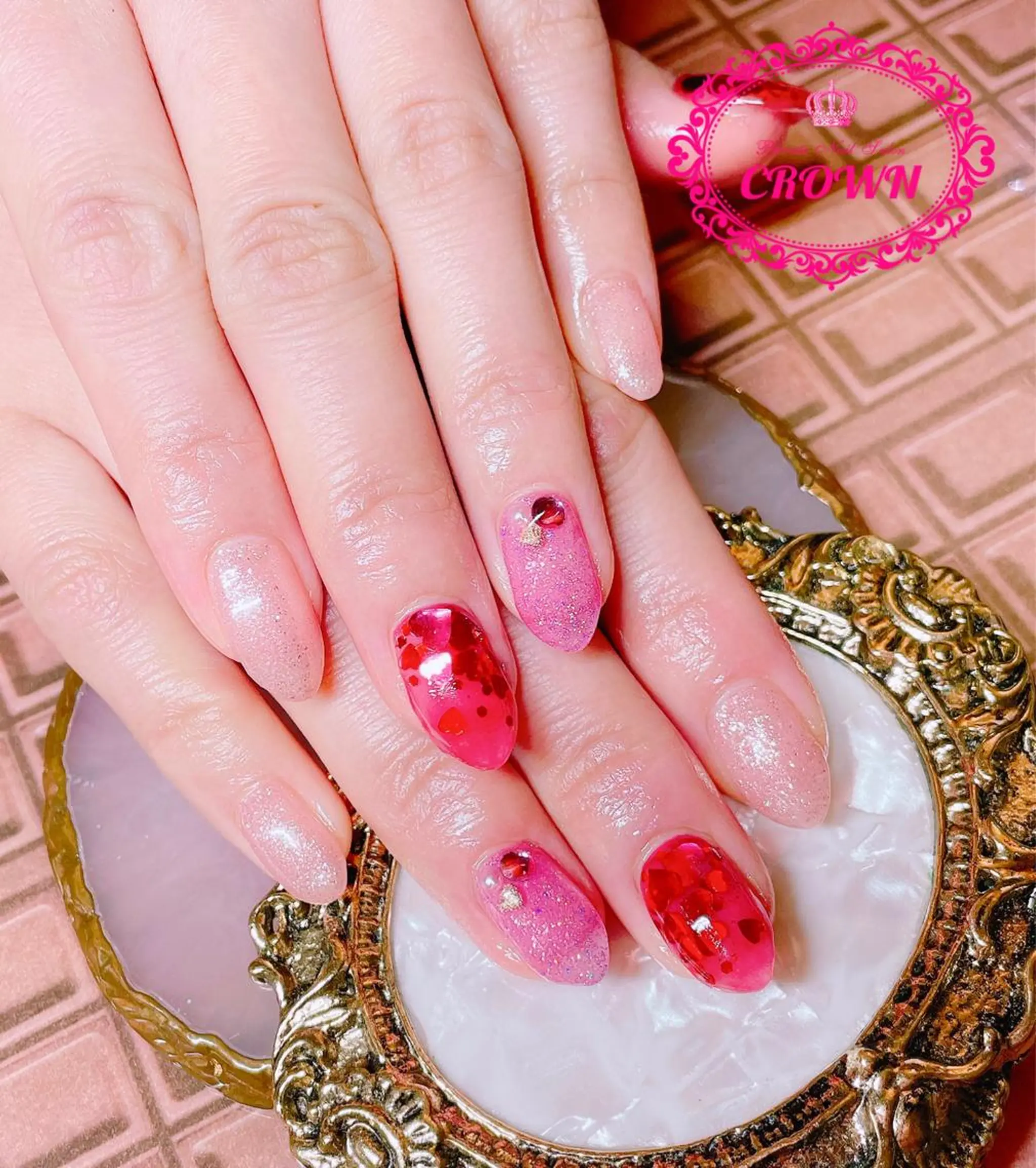 ネイル CROWN プライベートサロンのネイルデザイン
