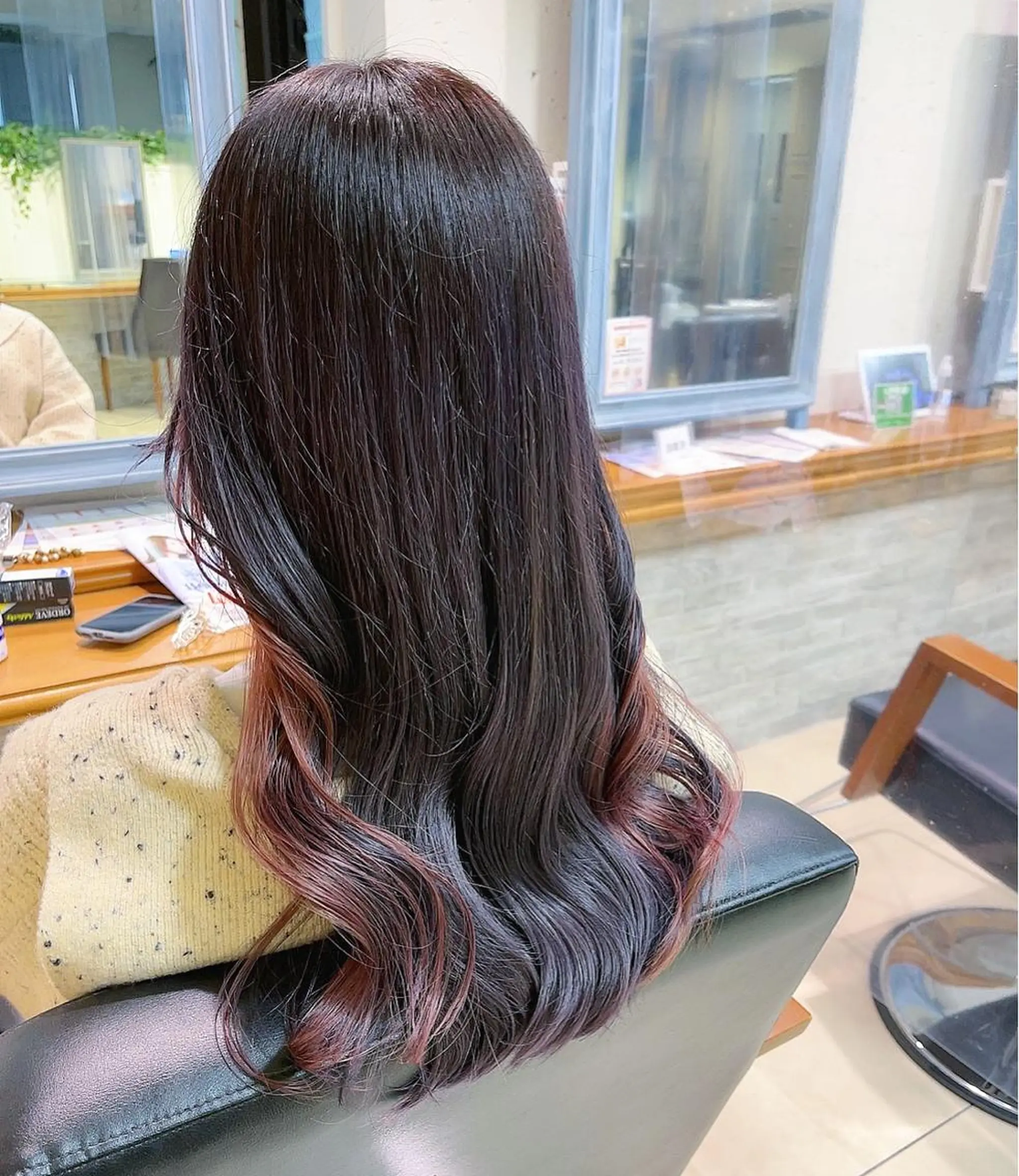 ロング カラー ヘアカラー 透明感ハイトーン🦄 キラ🌈のヘアスタイル